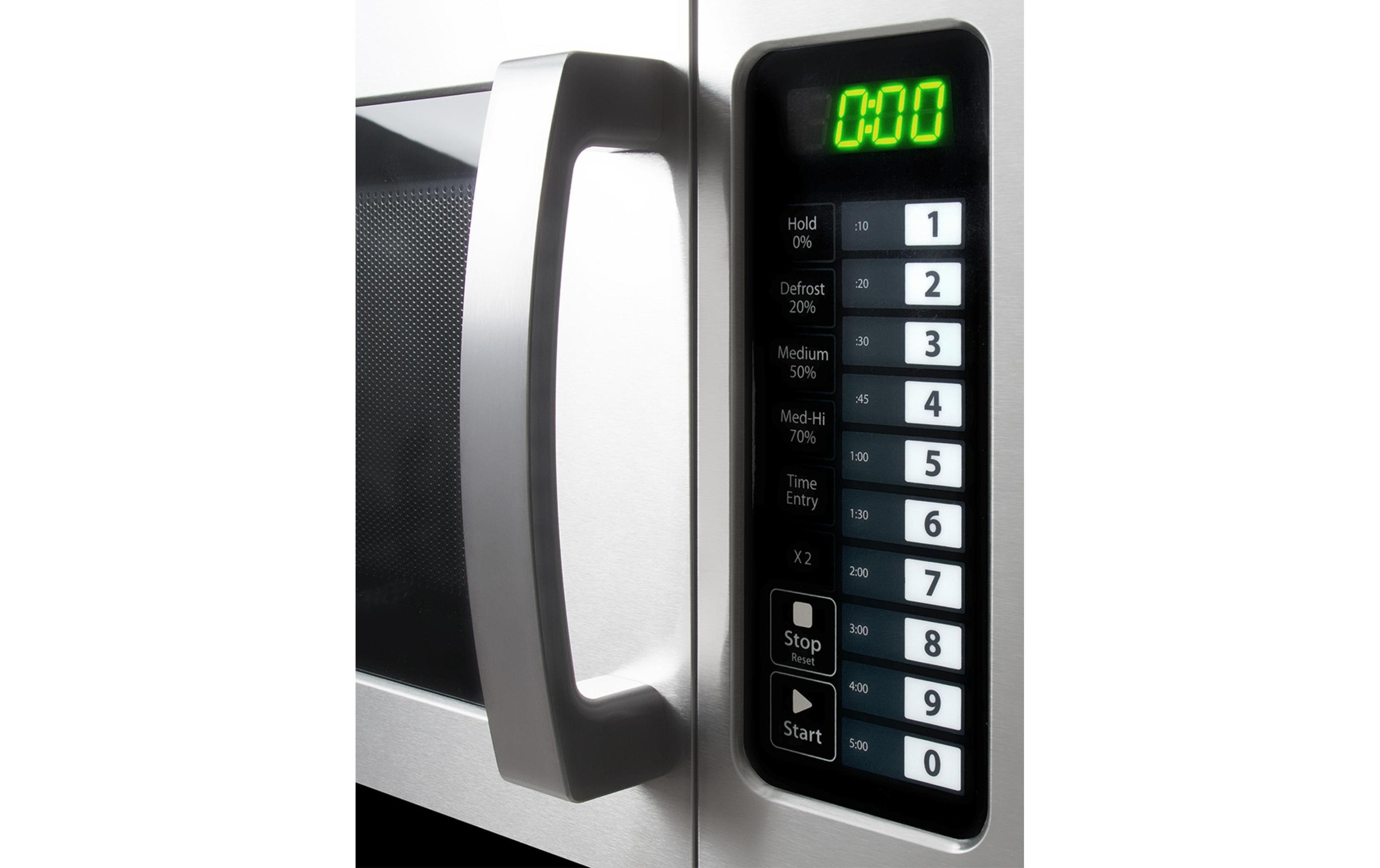 Whirlpool Mikrowelle »PRO 25 IX Silberfarben«, 1000 W