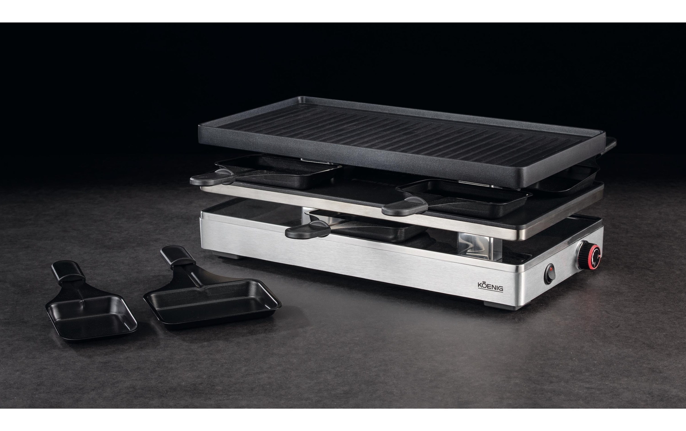 KOENIG Raclette »Raclette Grill«, 1800 W