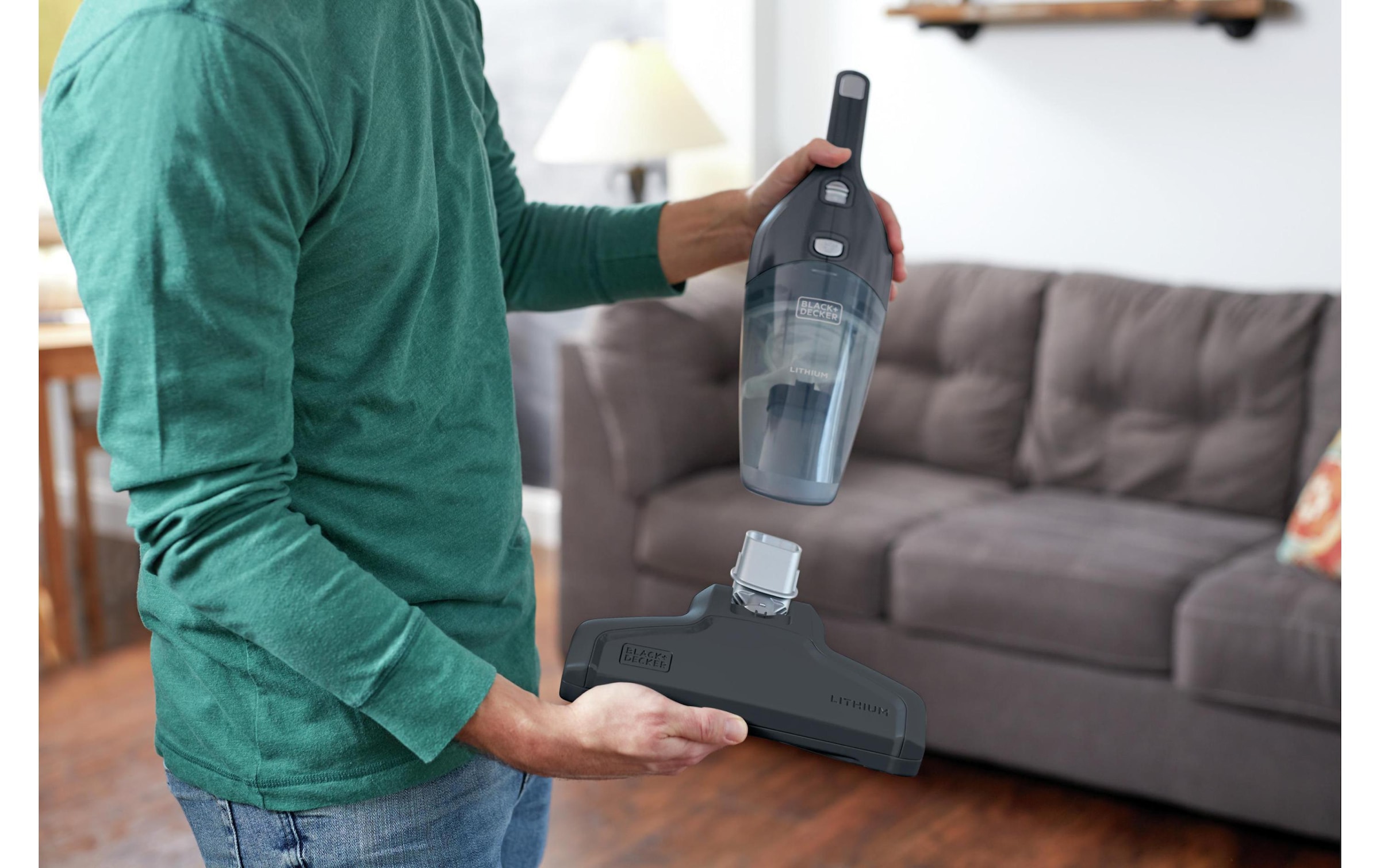 Black + Decker Akku-Stielstaubsauger »4-in-1 Dustbuster Lithium«