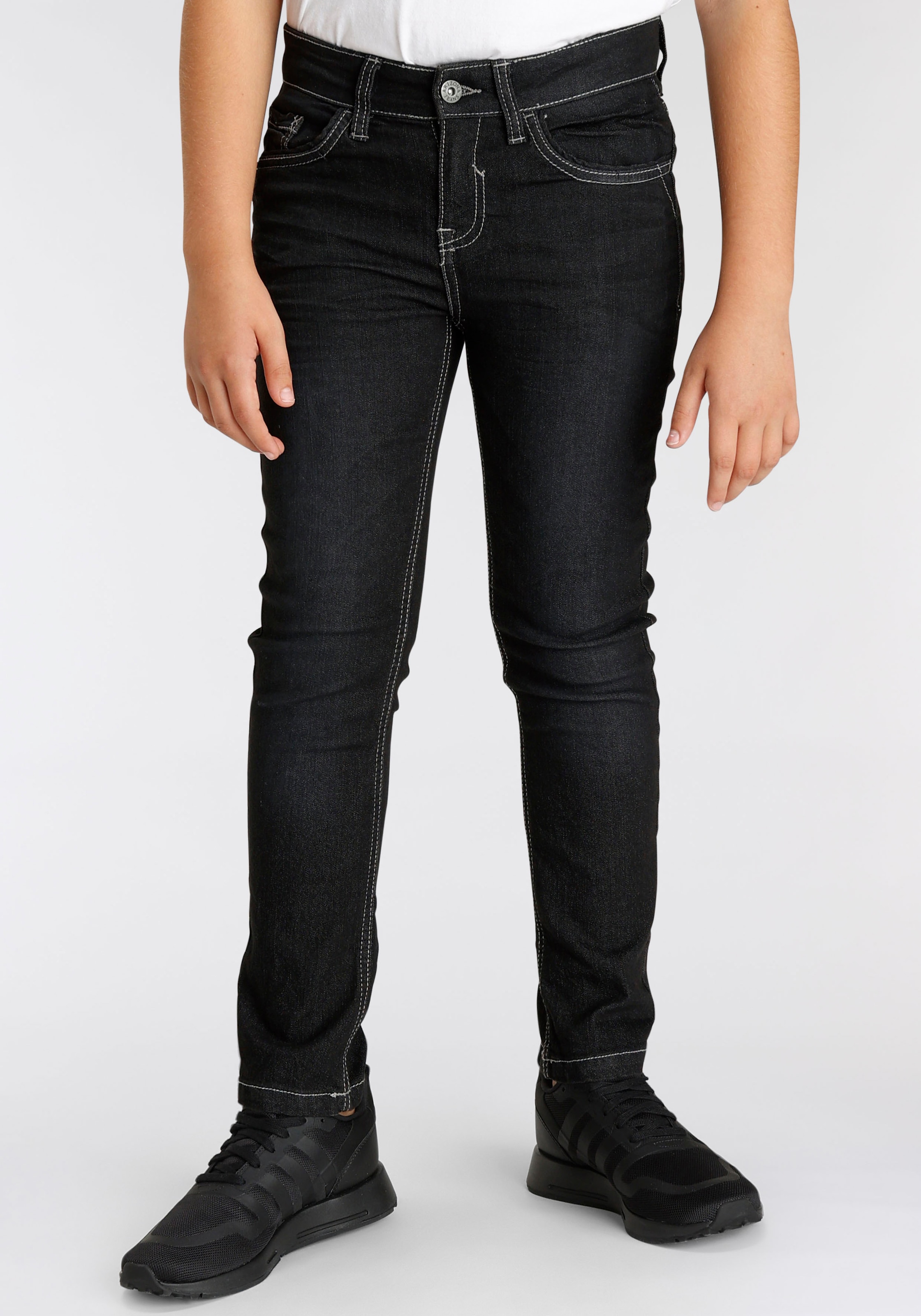 ✵ Arizona Stretch-Jeans, regular fit | günstig mit schmalem kaufen Bein Jelmoli-Versand