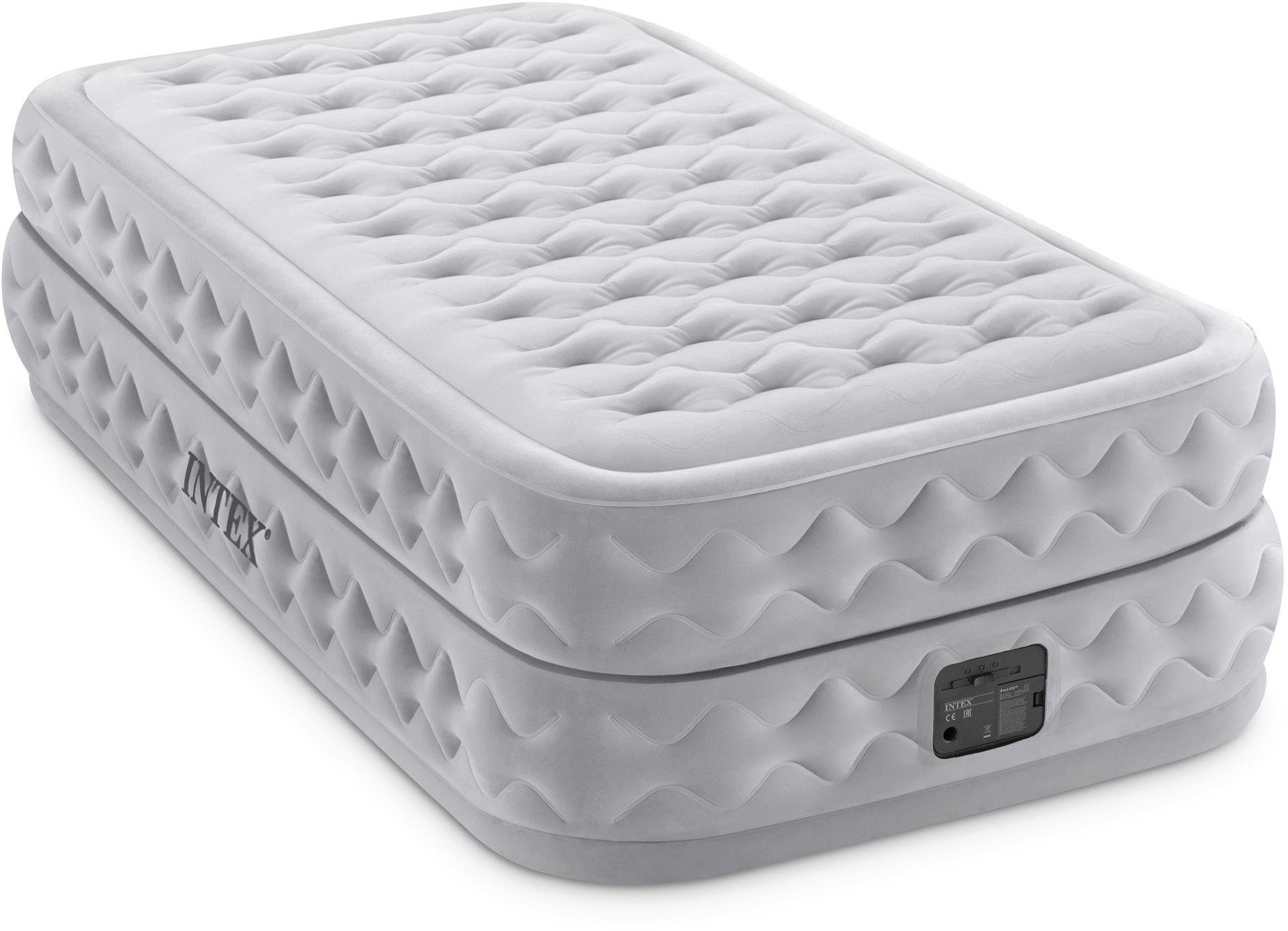 Intex Luftbett »DURA-BEAM® Supreme Air-FlowÃ¢ Airbed« Set, mit Transporttasche, 2 Stk. tlg.