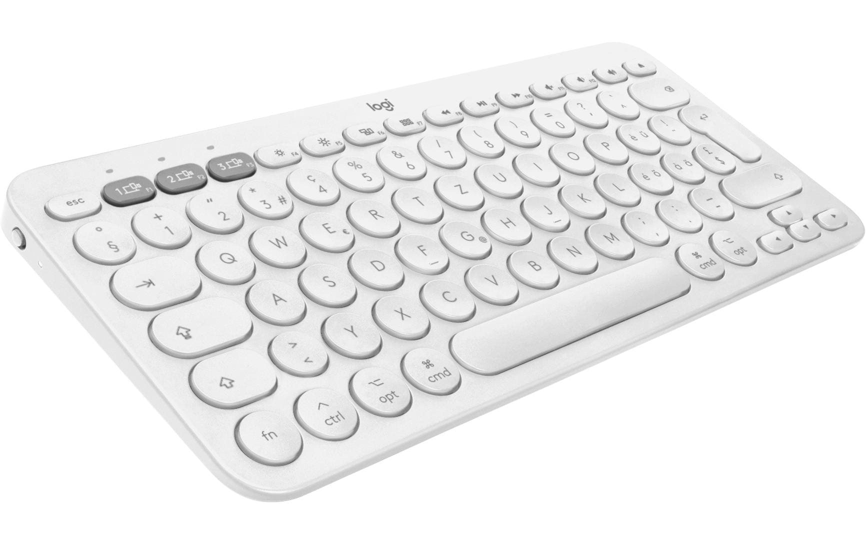 Logitech Wireless-Tastatur »K380 for Mac Multi-Device Weiss«