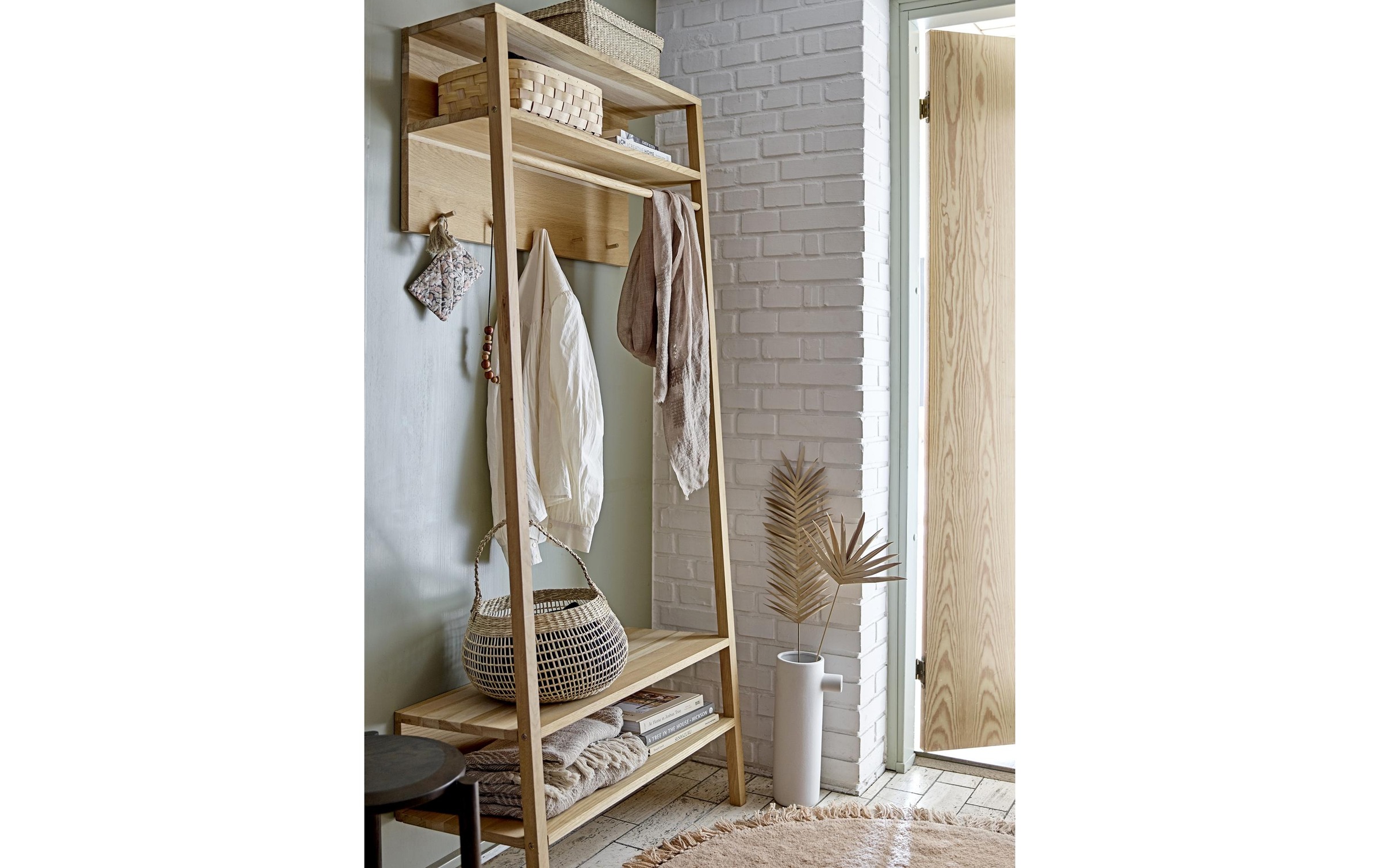 Bloomingville Teppich »Lenea Ø 110 c«, quadratisch, - mm Höhe