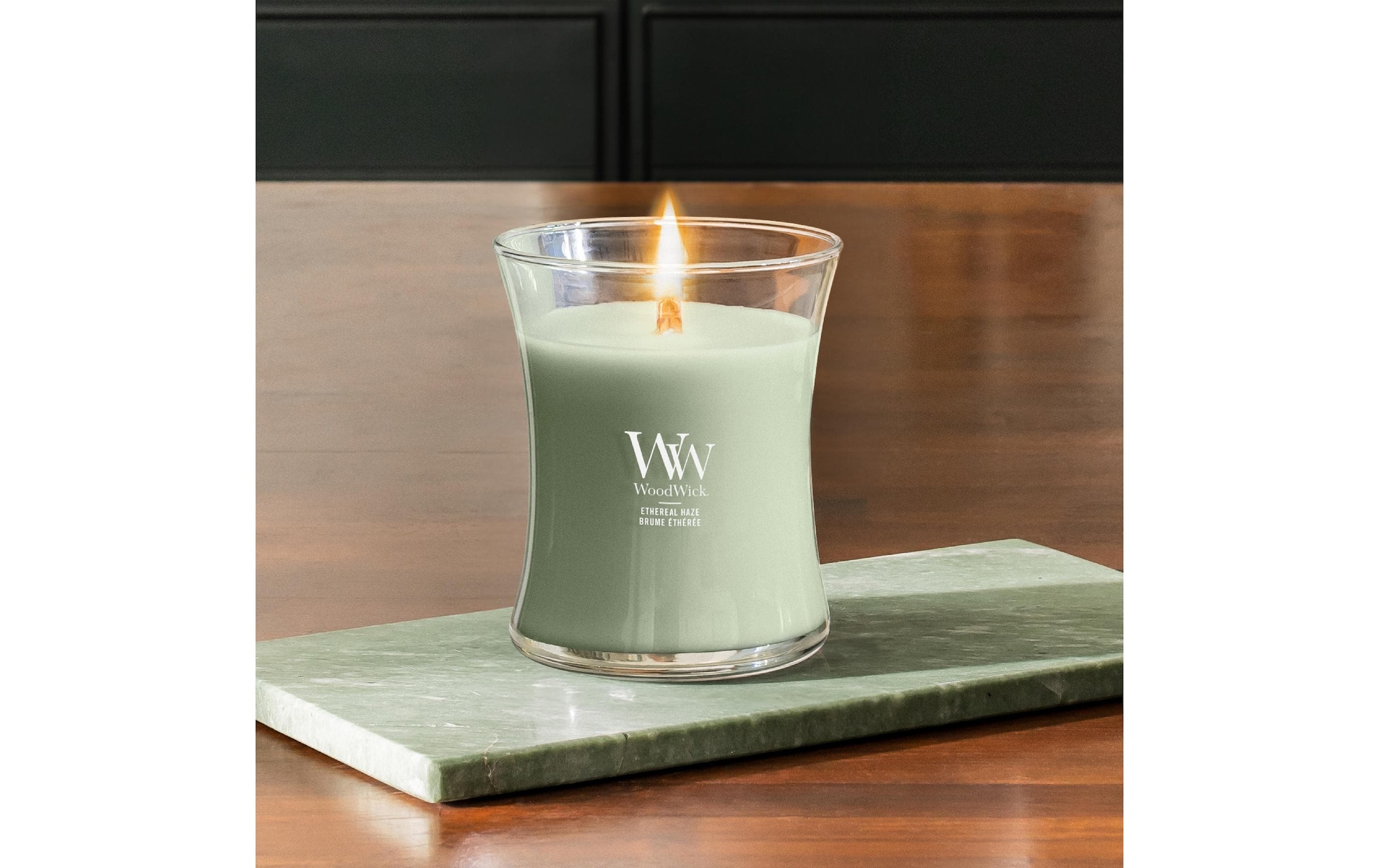 Woodwick Duftkerze »Ethereal Haze, Medium, 10 x 11 cm«