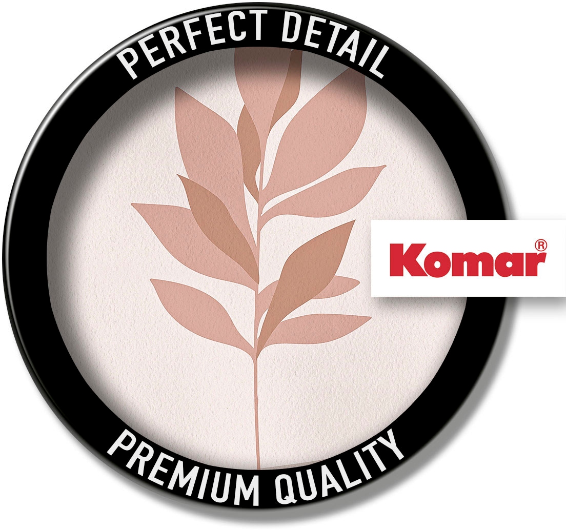 Komar Wandbild »Pink Desert«, (1 St.), Deutsches Premium-Poster Fotopapier mit seidenmatter Oberfläche und hoher Lichtbeständigkeit. Für fotorealistische Drucke mit gestochen scharfen Details und hervorragender Farbbrillanz.