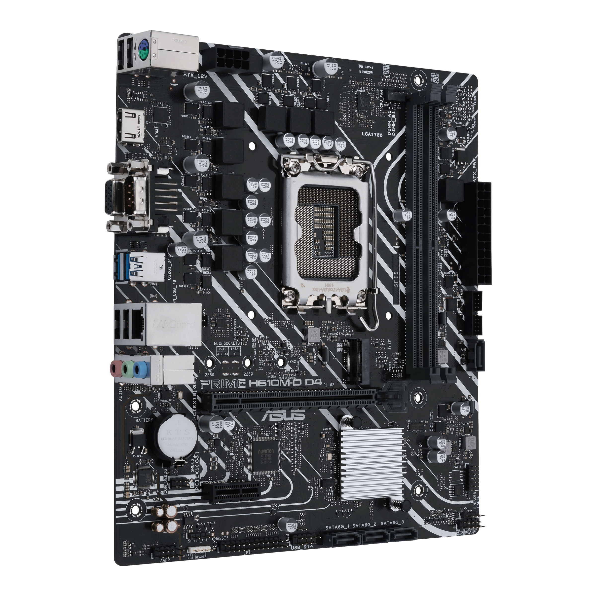 Asus Mainboard »PRIME H610M-D D4«