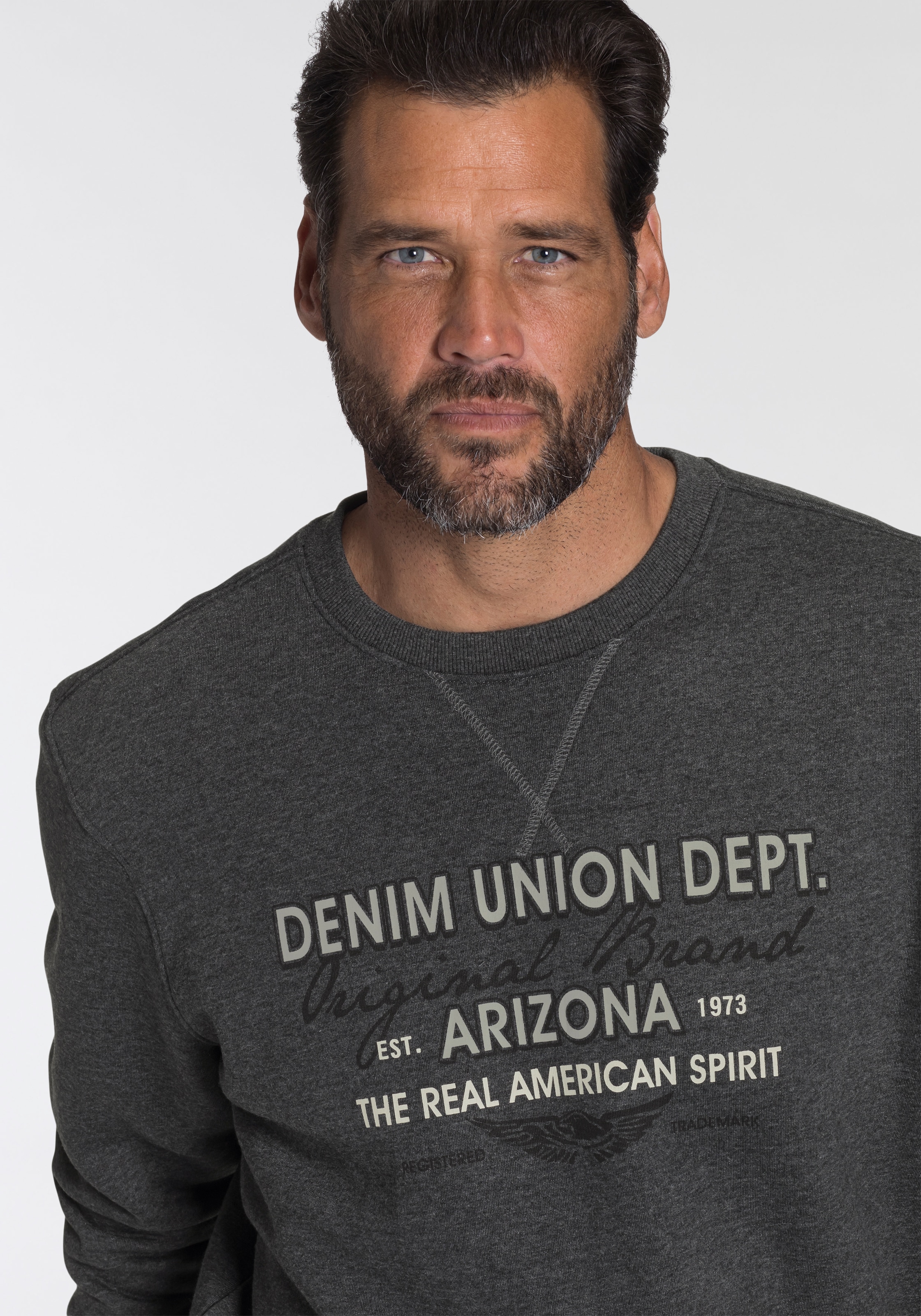 Arizona Sweatshirt, mit modischem Print online kaufen | Jelmoli-Versand