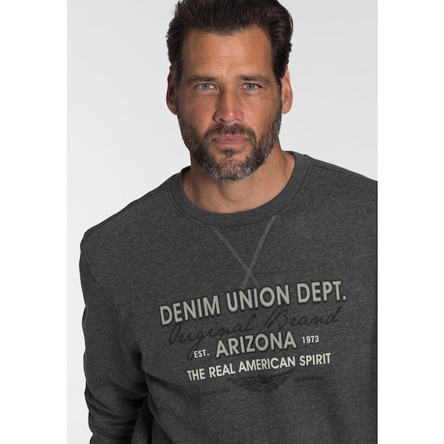 Arizona Sweatshirt, mit modischem Print online kaufen | Jelmoli-Versand