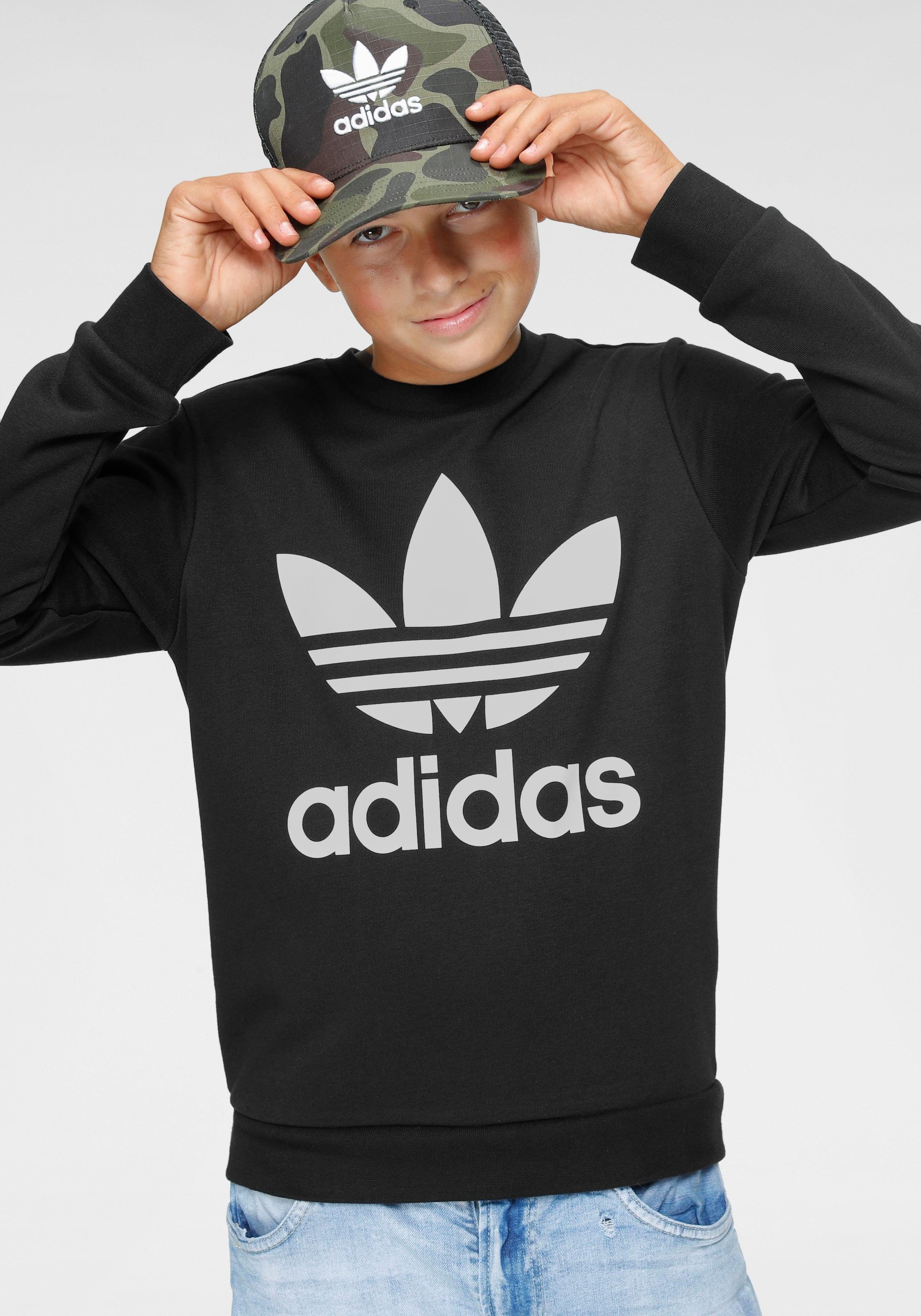 ✵ adidas Originals Sweatshirt »TREFOIL CREW«, Unisex günstig kaufen |  Jelmoli-Versand
