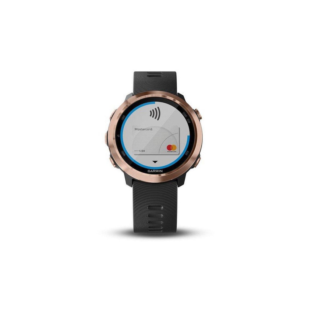 Garmin Smartwatch »Forerunner 645 Music Schwarz/Bronzefarben«