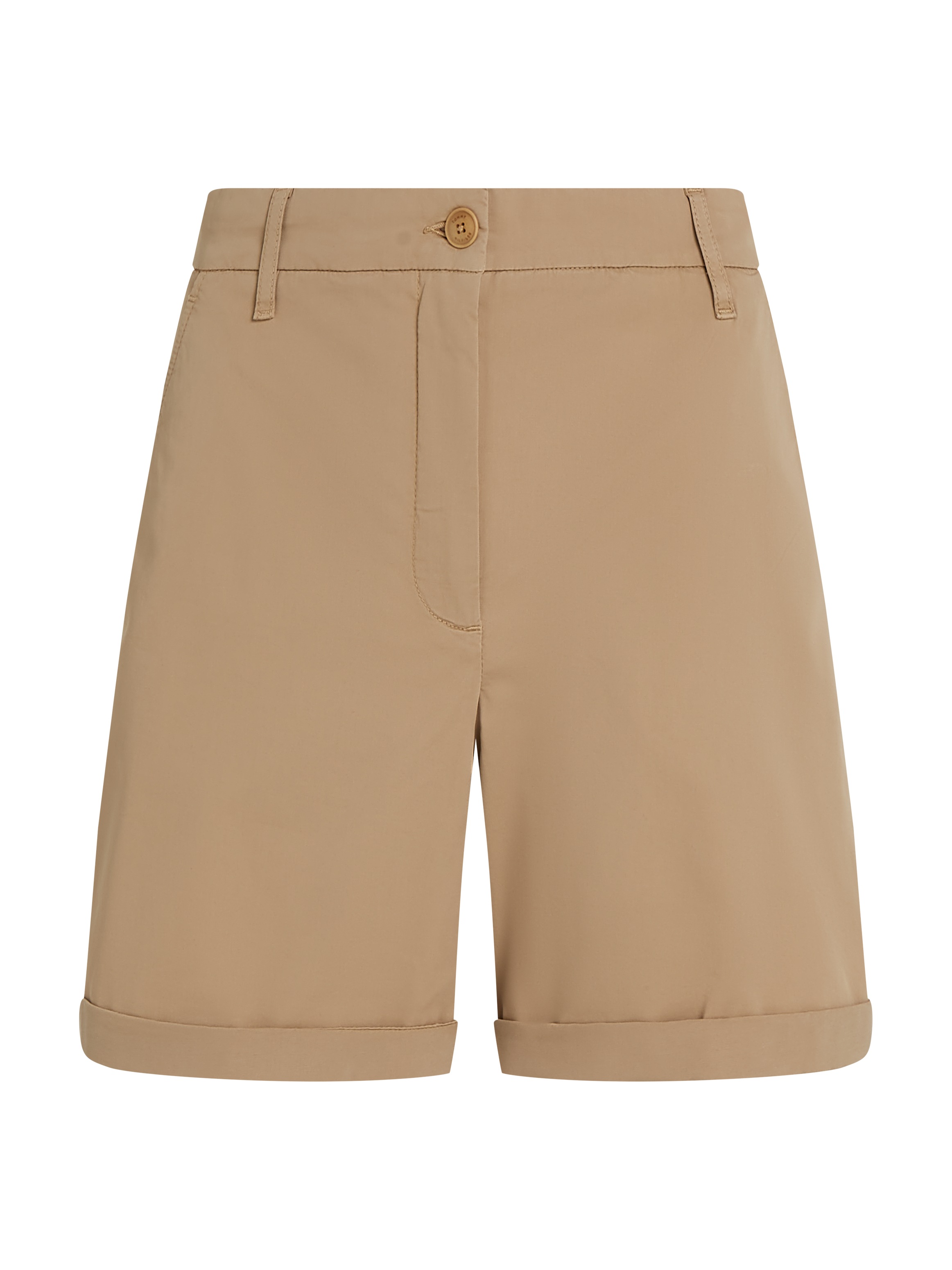 Tommy Hilfiger Chinoshorts »CO BLEND GMD CHINO SHORT«, mit Umschlagsaum