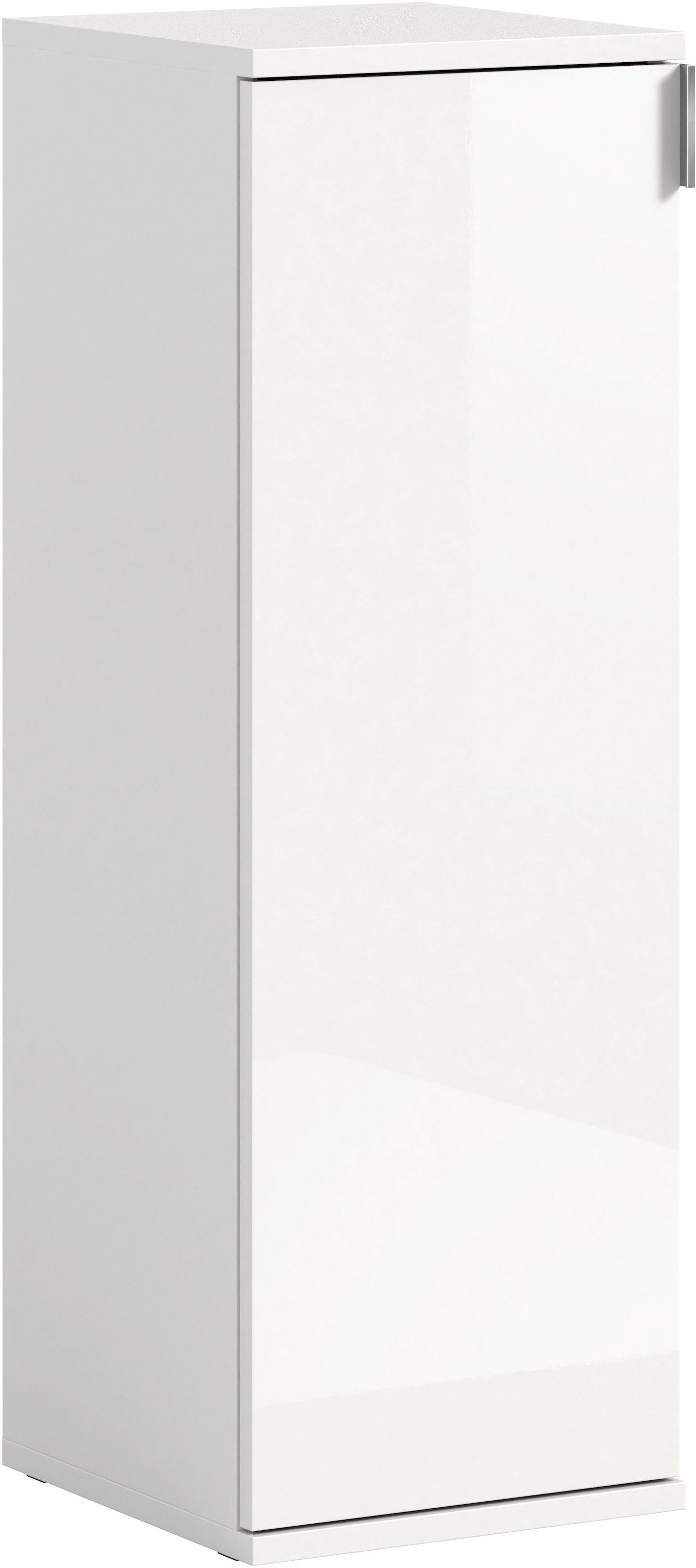 INOSIGN Kommode »Trondheim, Breite 30 cm, 1 Tür, 3 Einlegeböden, 4 Fächer«, Türanschlag wechselbar, Garderobenkommode, Schuhschrank, Schuhkommode