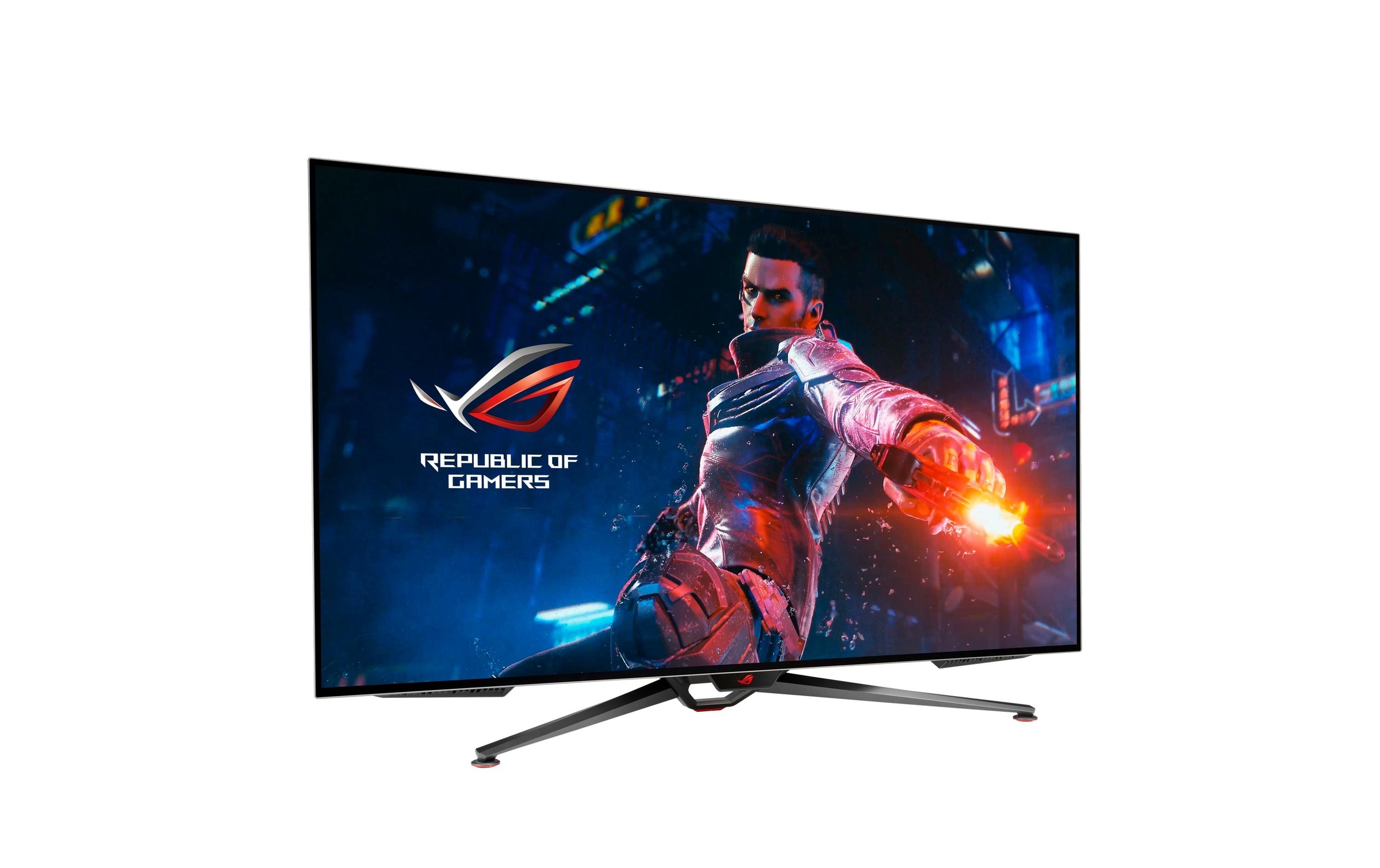 Asus Gaming-Monitor »ROG Swift PG48UQ«, 12,18 cm/47,5 Zoll, 3840 x 2160 px, 4K Ultra HD, 0,1 ms Reaktionszeit, 138 Hz
