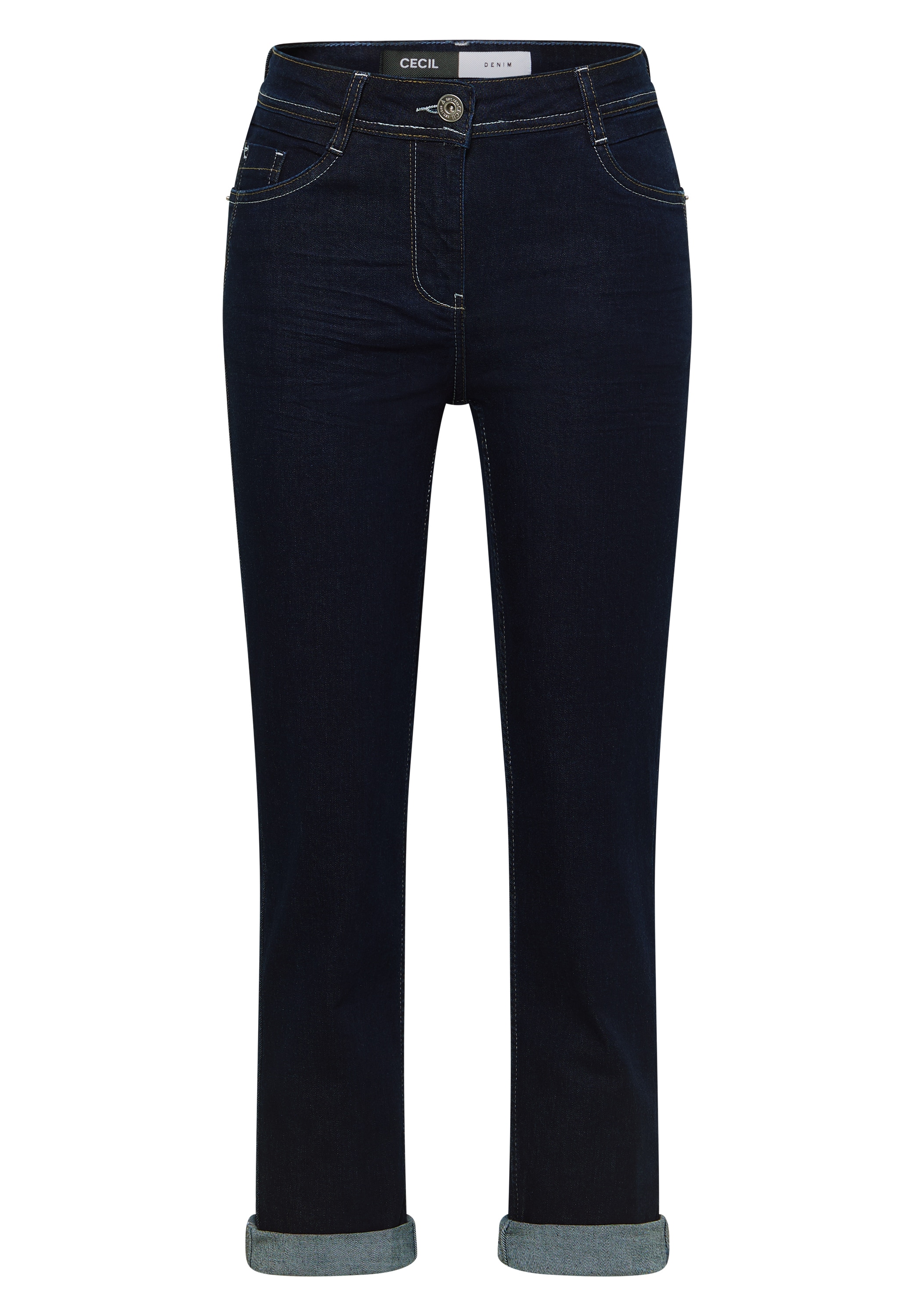 Cecil Straight-Jeans »Style Toronto«, in Slim Fit und mit mit Stretch