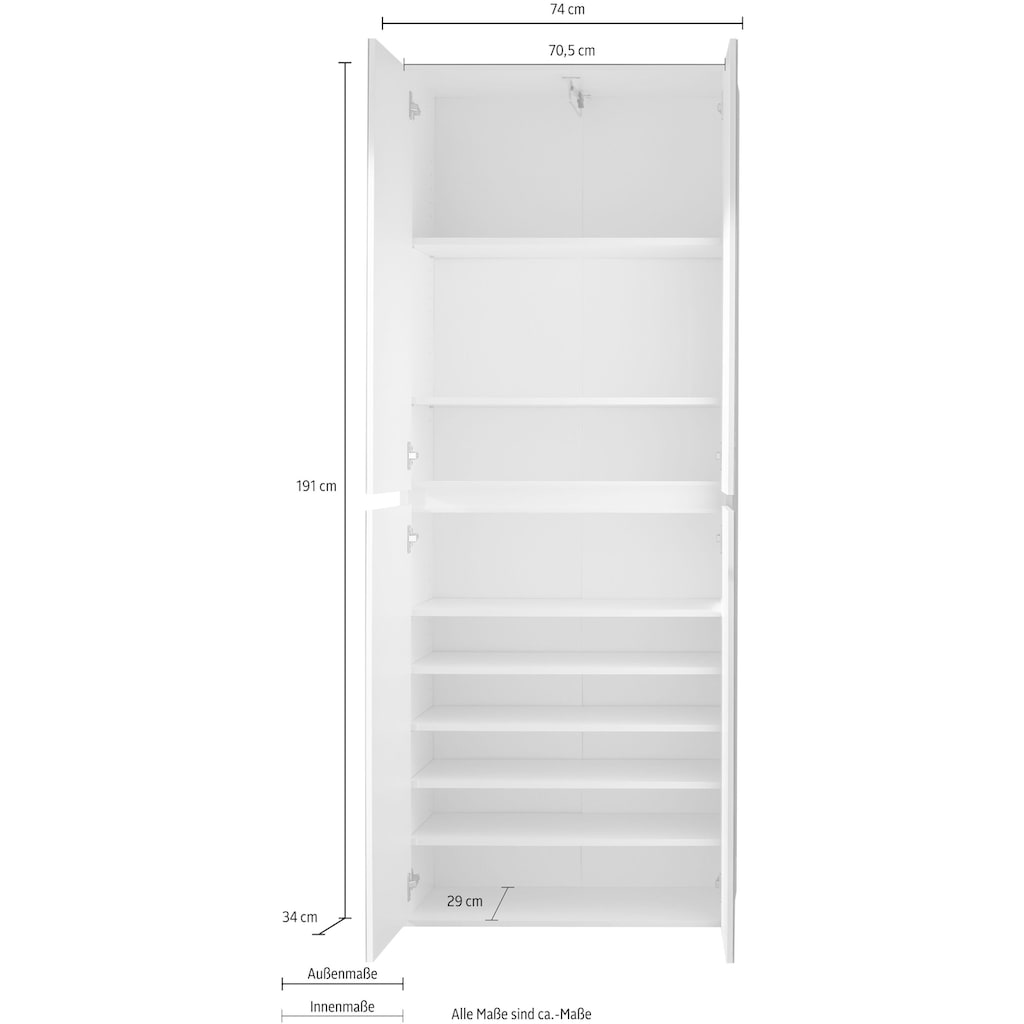 INOSIGN Garderobenschrank »Malcesine«