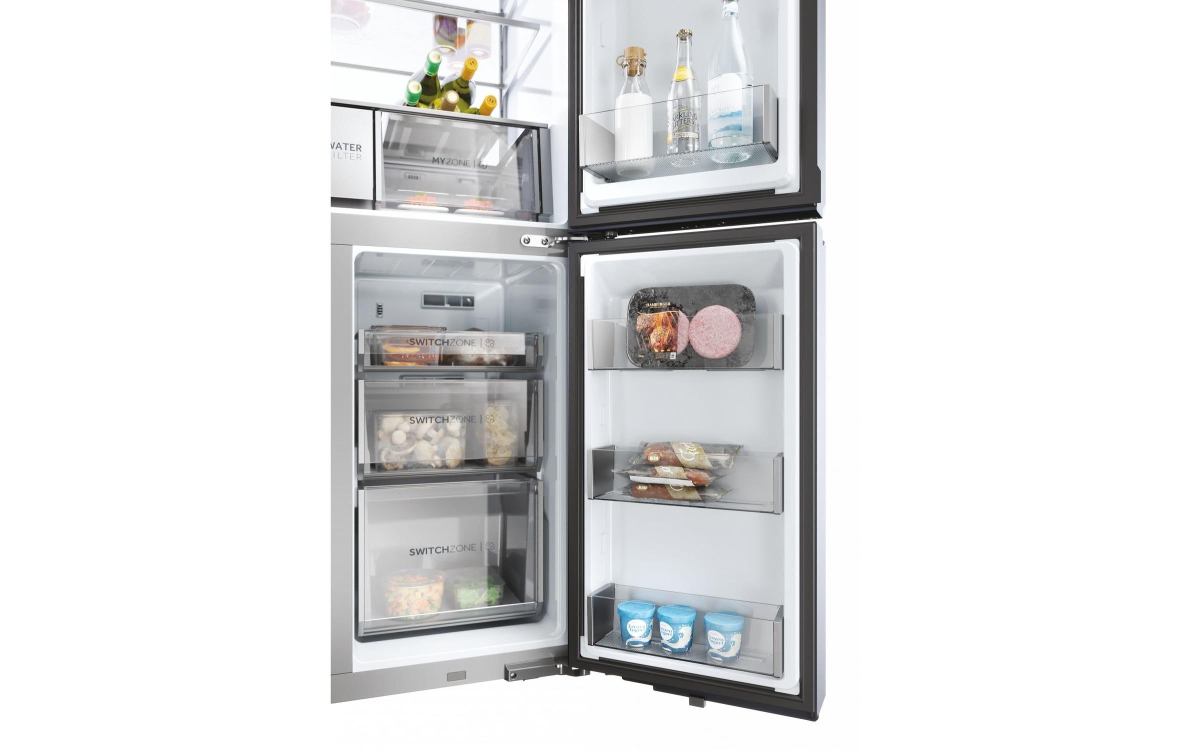 Haier Side-by-Side »Foodcenter HCR7918EIMB«, HCR7918EIMB, 177,5 cm hoch, 90,5 cm breit