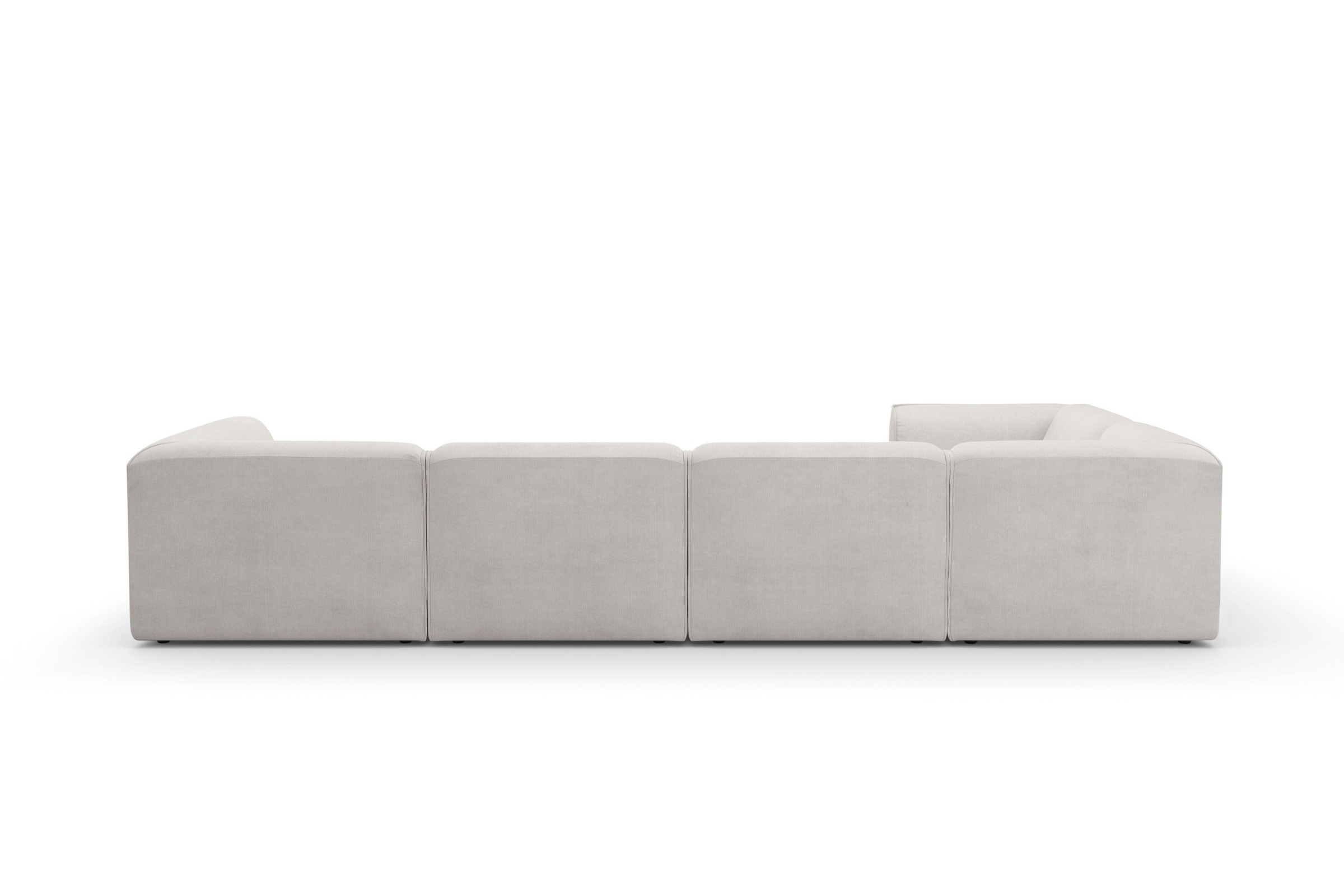 RAUM.ID Wohnlandschaft »Merid U-Form, jederzeit durch Module erweiterbar, B/T/H: 367/206/70 cm«, als Modul oder separat verwendbar, für individuelle Zusammenstellung