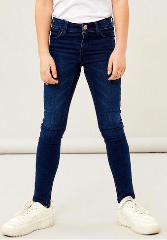 Stretch-Jeans »NKFPOLLY DNMTAX PANT«, aus bequemem Stretchdenim