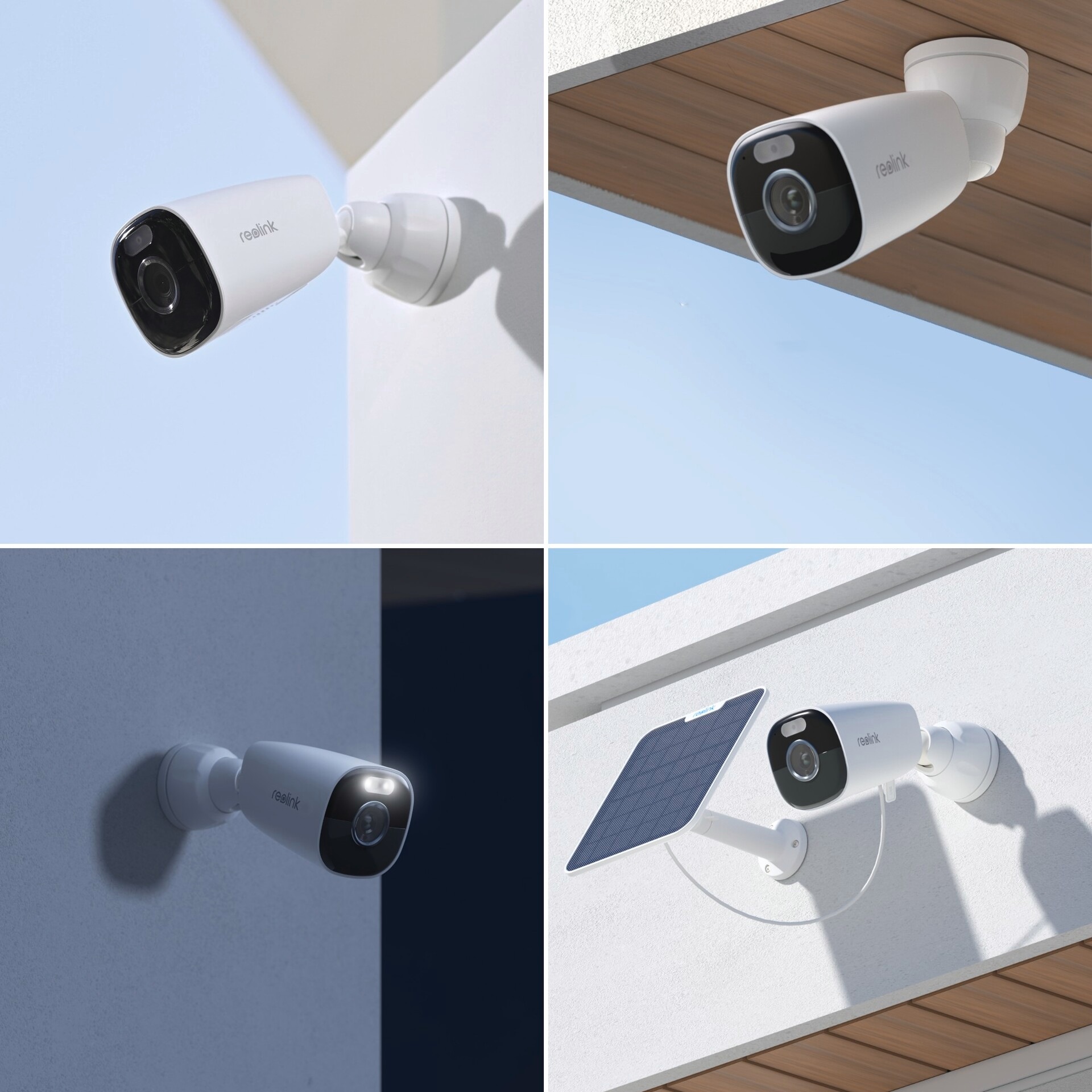 Reolink Überwachungskamera »Argus Series B340 - 5MP Standalone-Aussenkamera«, Aussenbereich, mit Batterie, 5/2,4 GHz Wi-Fi, smarter Erkennung, Farb-Nachtsicht