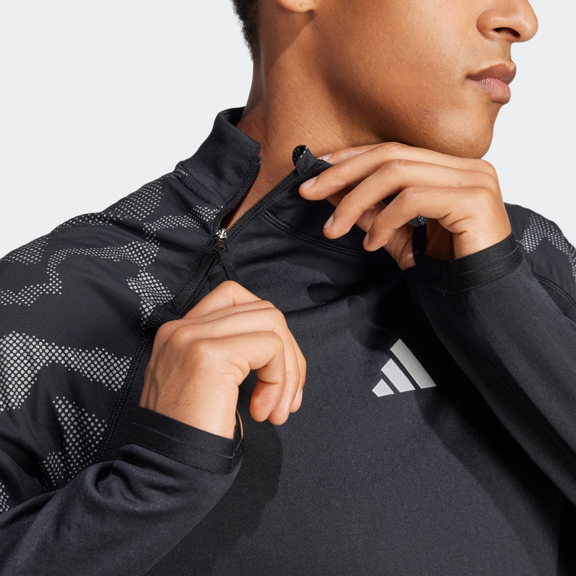 adidas Performance Rollkragenshirt »ULT HIVIS 1/2 M«, Running Langarmshirt
