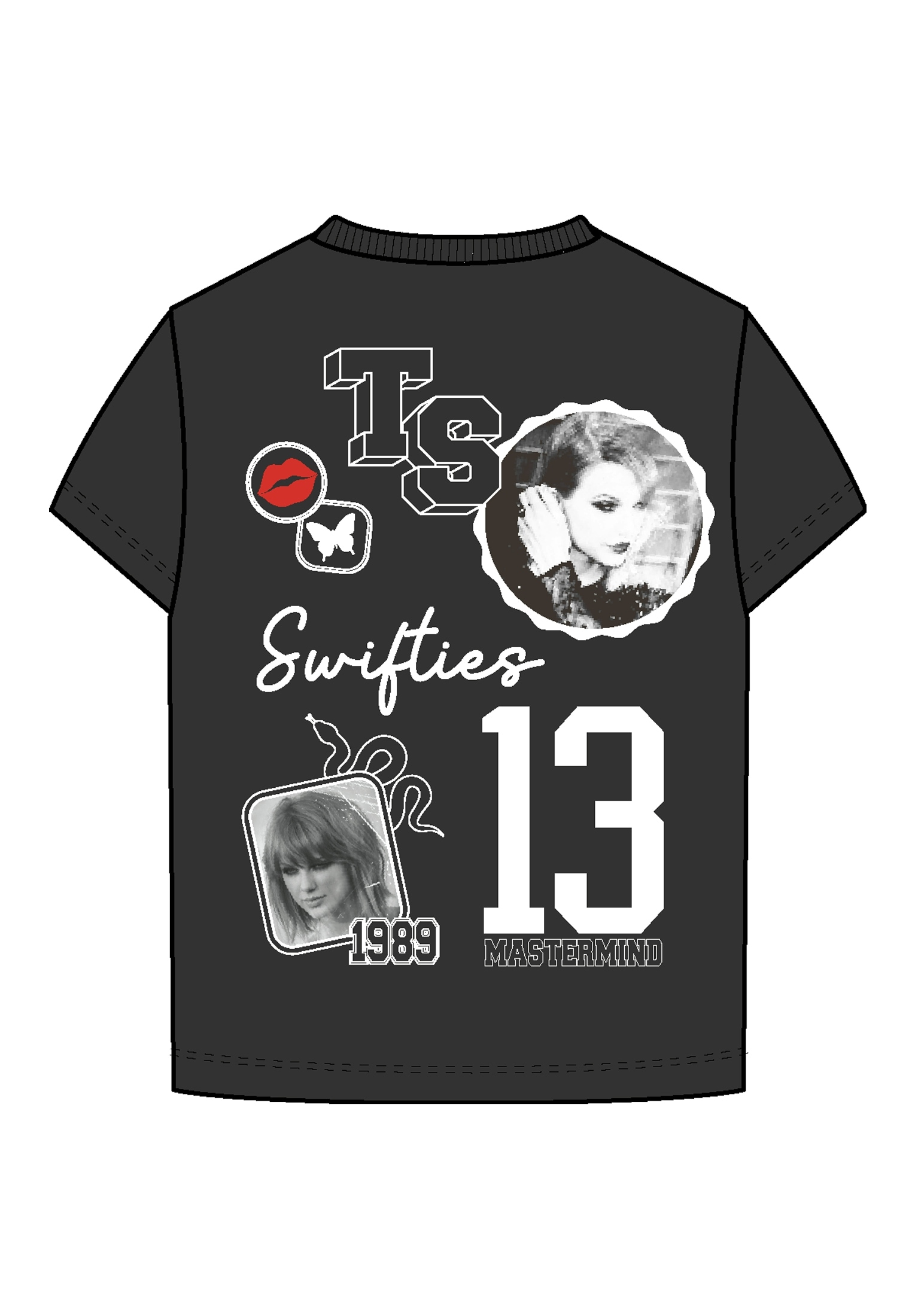 Name It T-Shirt »NKFFEYRE TSWIFT SS NREG TOP SKY«, CELEBRITY ICONS mit Taylor Swift Druck