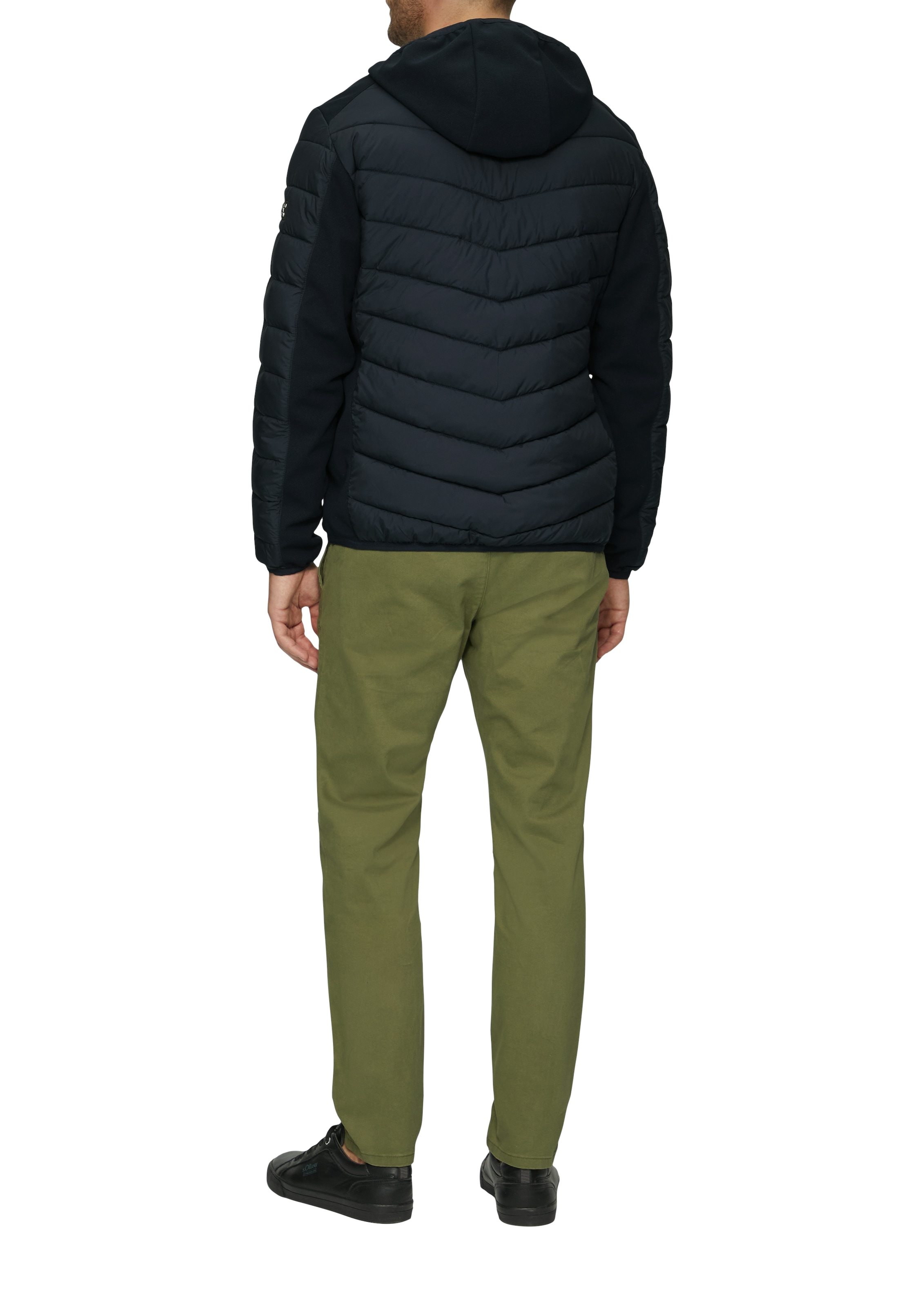s.Oliver Steppjacke, mit Kapuze, mit Kapuze und Reissverschluss