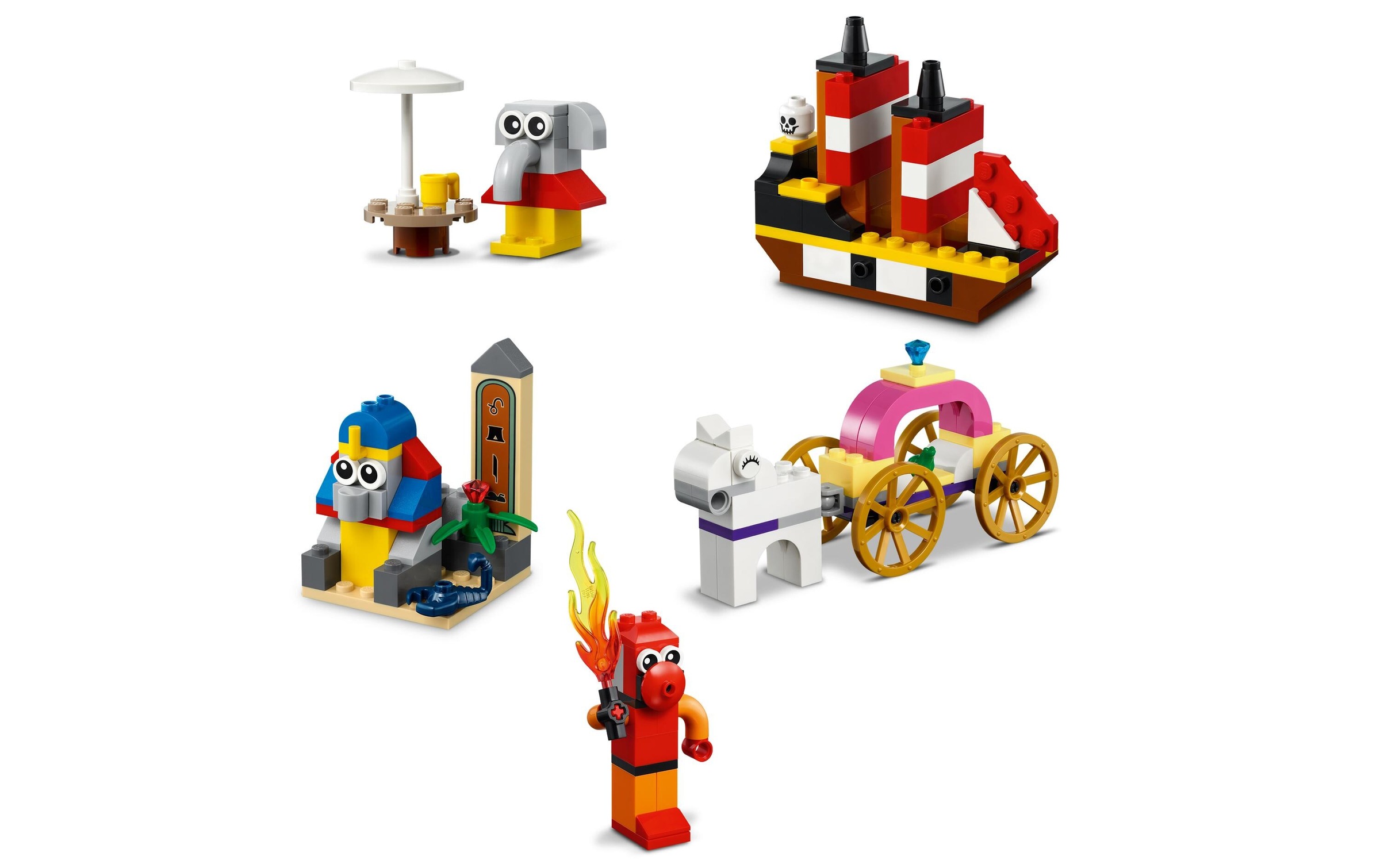 LEGO® Spielbausteine »90 Jahre Spielspass 1«, (1100 St.)