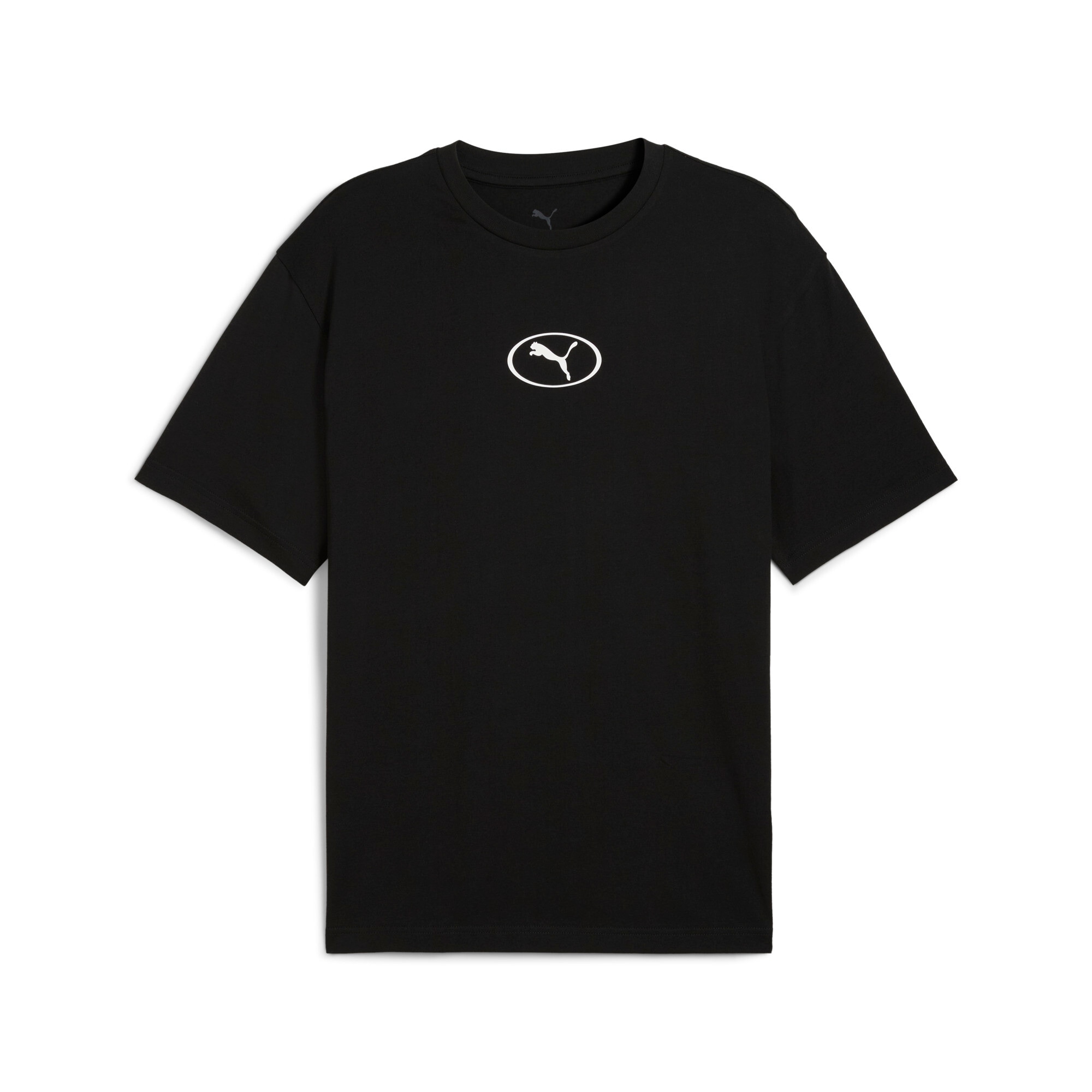 PUMA T-Shirt »SPORT RELAXED GRAPHIC TEE« Kurzarm, Rundhalsausschnitt, mit Print-Applikation