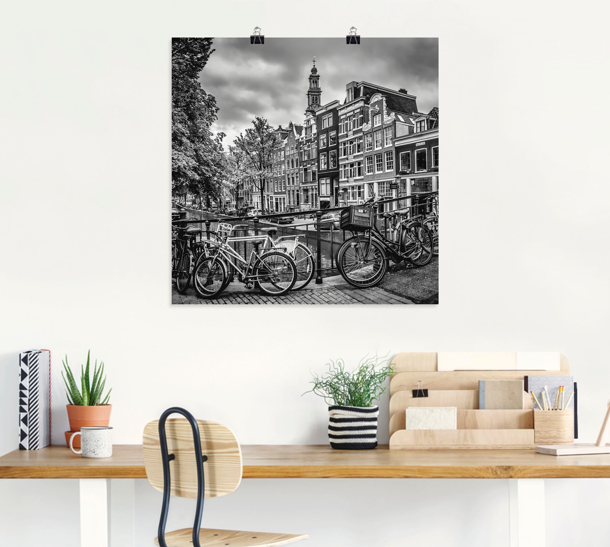 Artland Wandbild »Amsterdam in versch. Poster Bloemgracht«, Leinwandbild, Alubild, Amsterdam, | bestellen online Wandaufkleber Jelmoli-Versand als St.), (1 oder Grössen