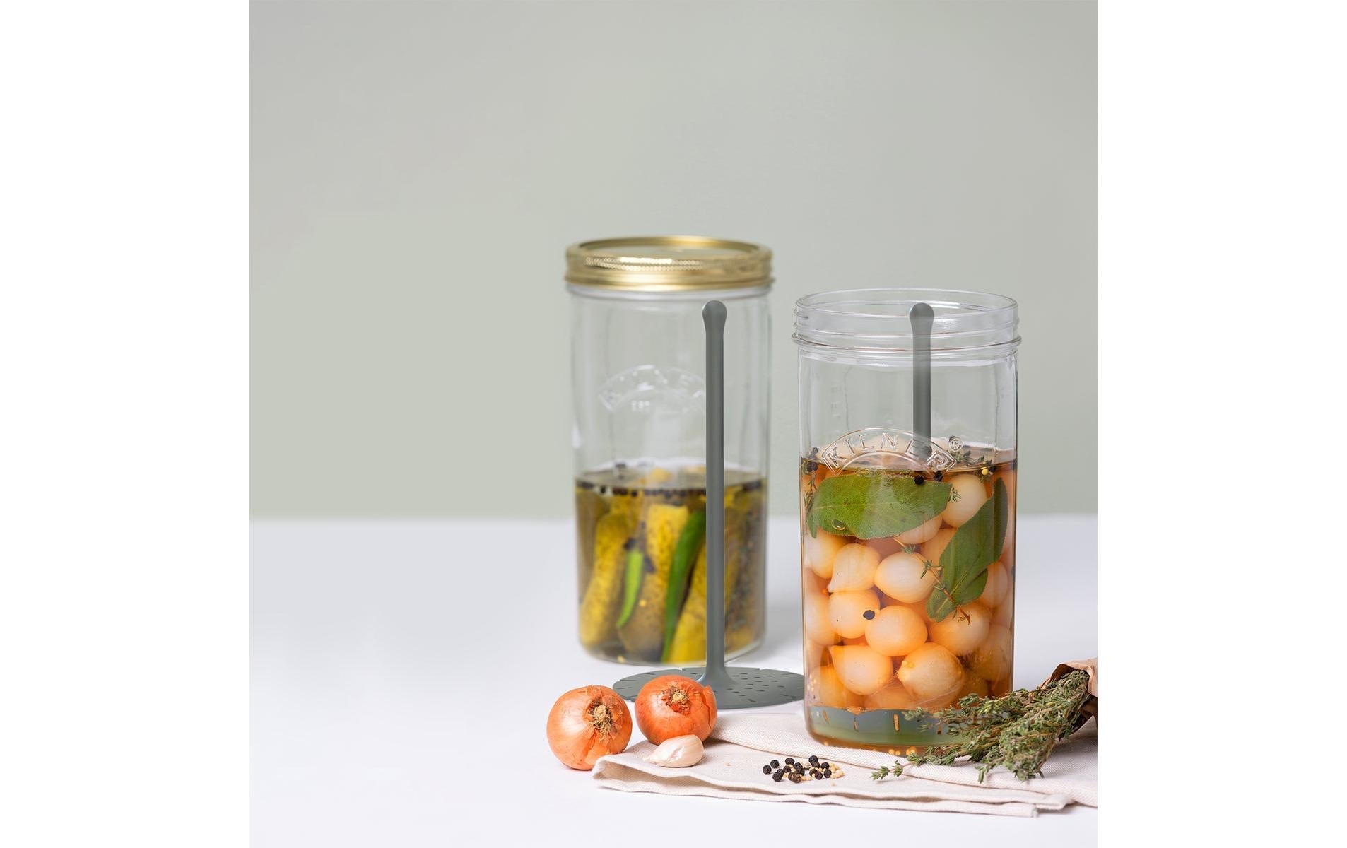 KILNER Einmachglas »mit Heber 1000 ml, 1 Stück«, (1 tlg.)