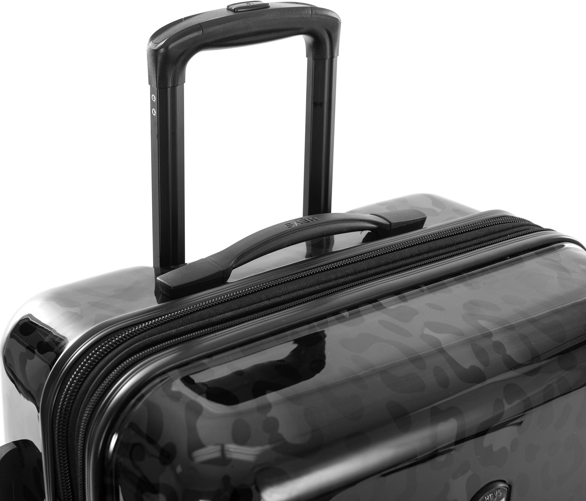 Heys Hartschalen-Trolley »Leopard, 66 cm«, 4 Rollen, Heys x Joachim Llambi Hartschalen-Koffer Volumenerweiterung