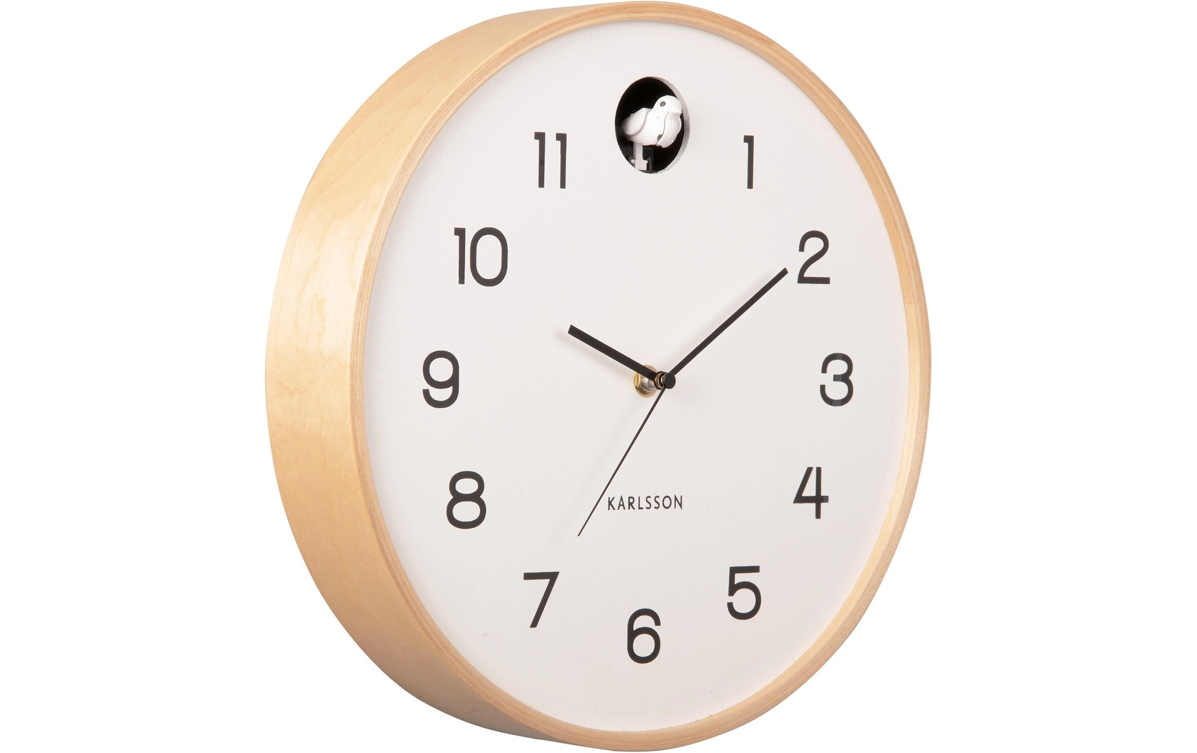 Karlsson Wanduhr »Natural Cuckoo«