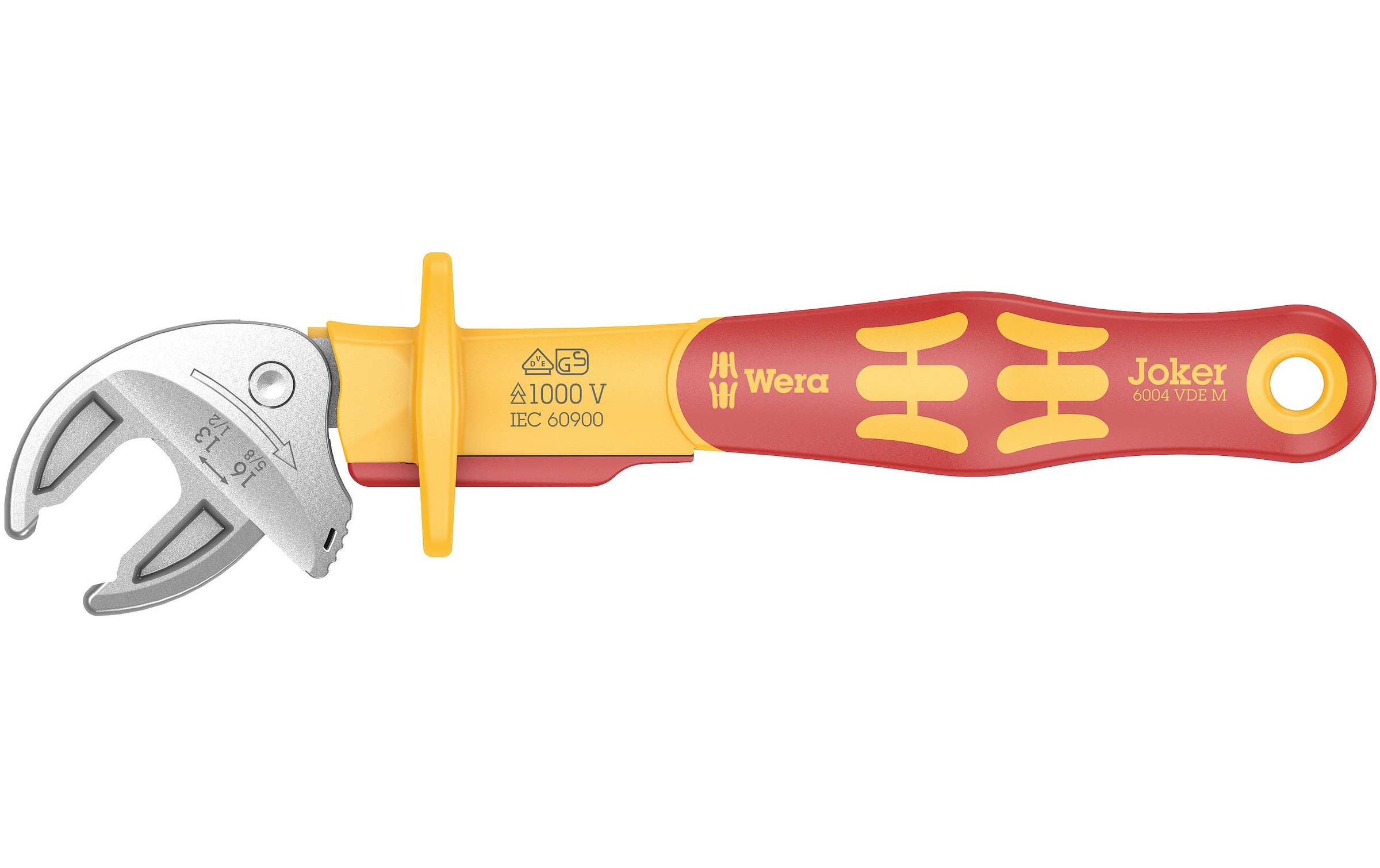 Wera Maulschlüssel »Wera 6004 Joker VDE 4 Set 1«, (4 St.)