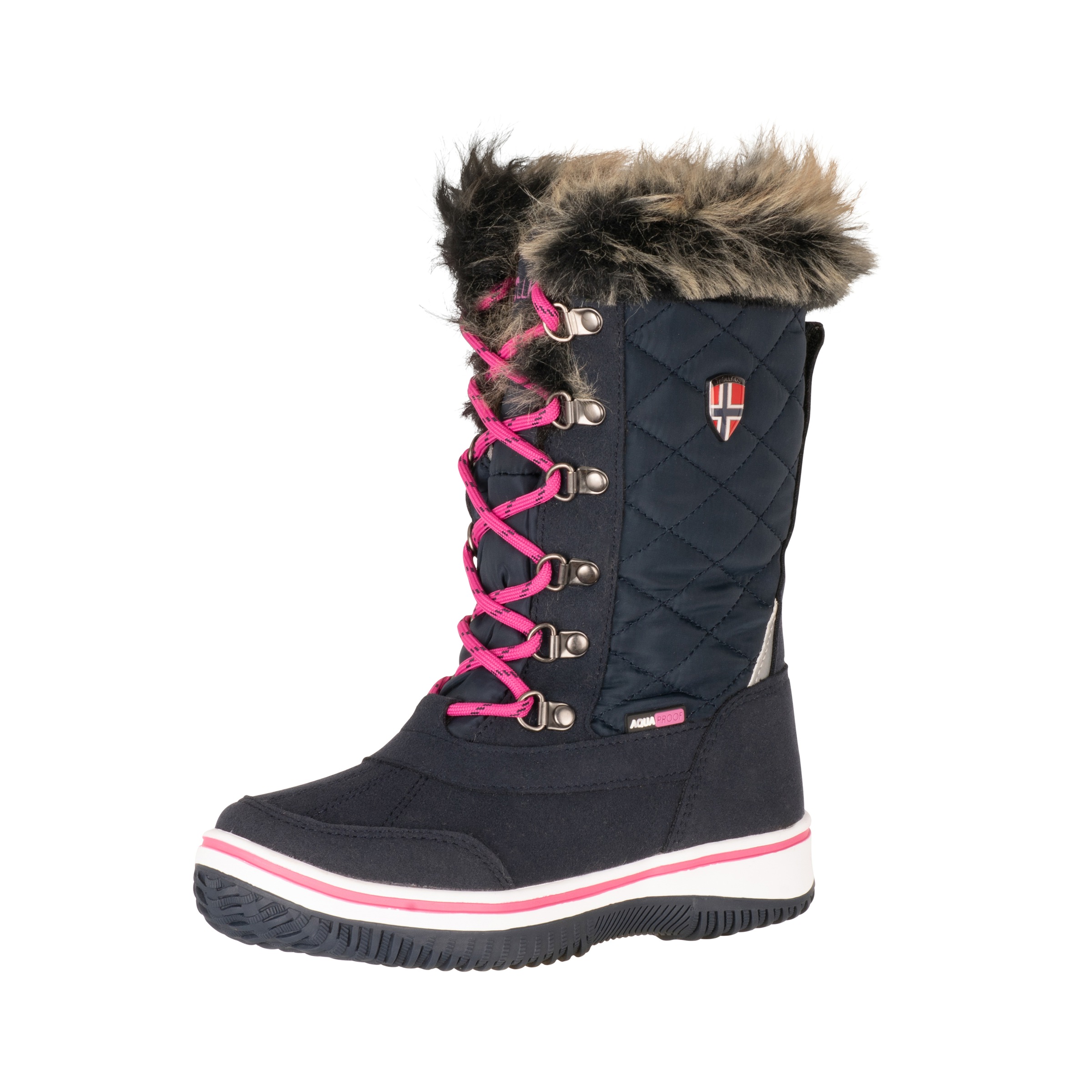 TROLLKIDS Winterstiefel »GIRLS HOLMENKOLLEN SNOW BOOTS XT« Winterschuhe, Winterboots, Snowboots, wasserdicht, reflektierend