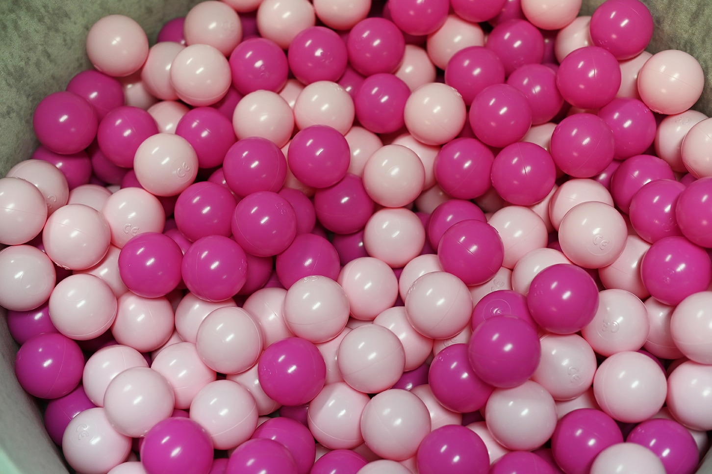 Knorrtoys® Bällebad »Soft, Grey«, mit 300 Bällen soft pink; Made in Europe