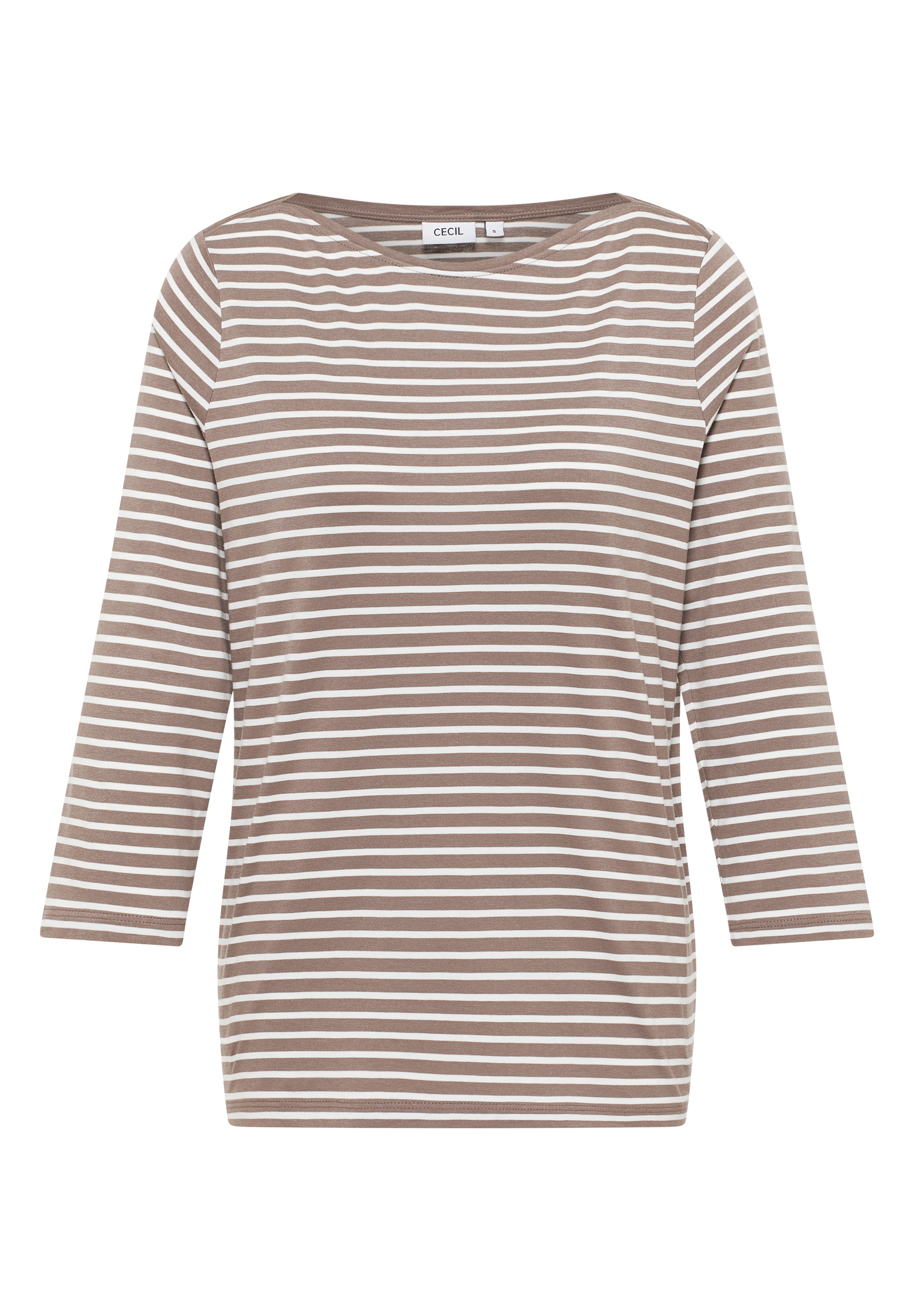 Cecil 3/4-Arm-Shirt, mit Streifen Muster
