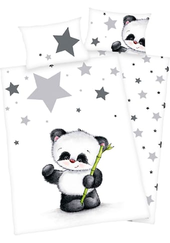 Babybettwäsche »Panda«
