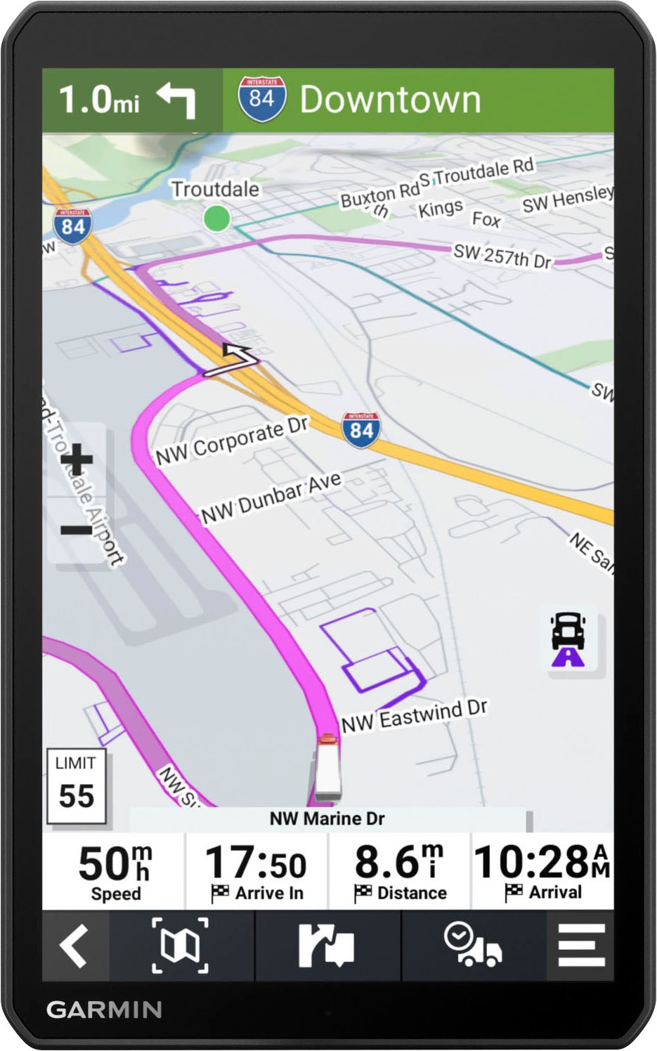 Garmin LKW-Navigationsgerät »Dezl LGV810 EU, MT-D, GPS«