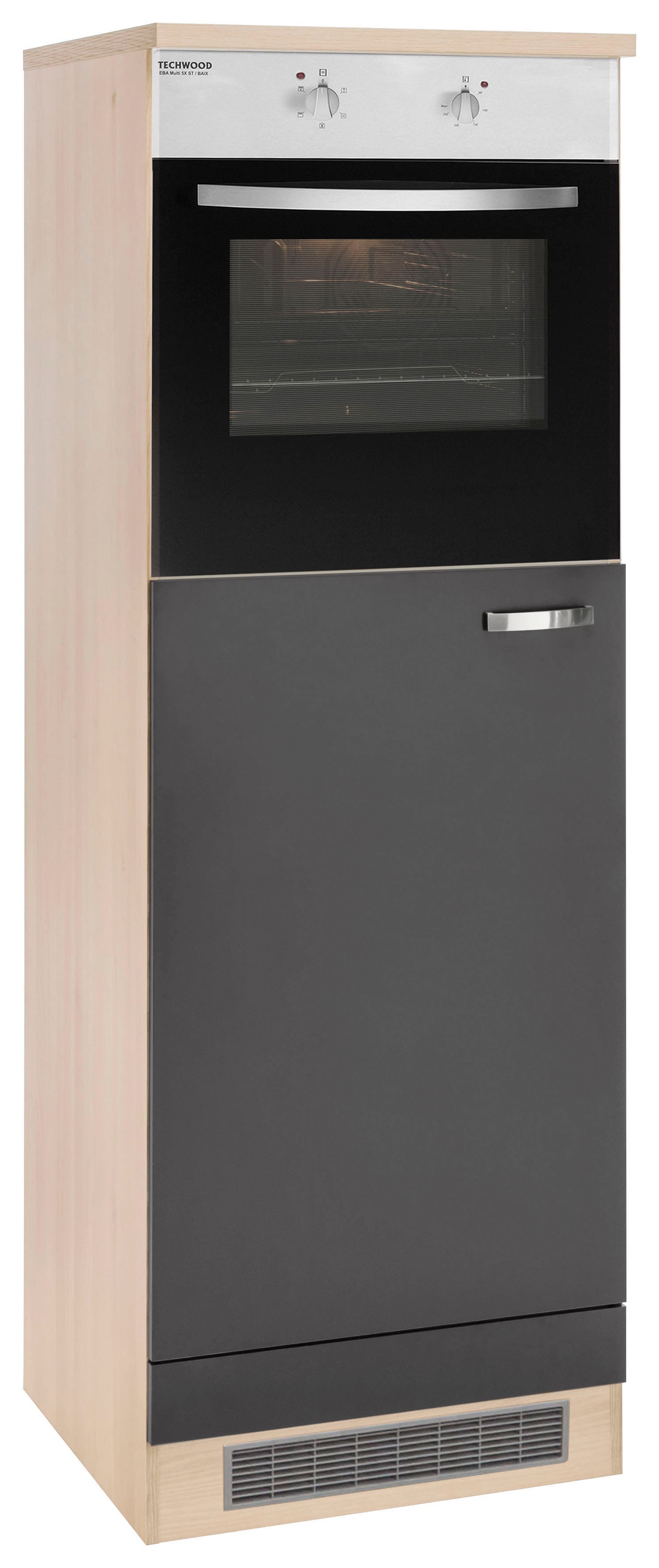 OPTIFIT Backofen/Kühlumbauschrank "Faro", mit Metallgriff, Breite 60 cm