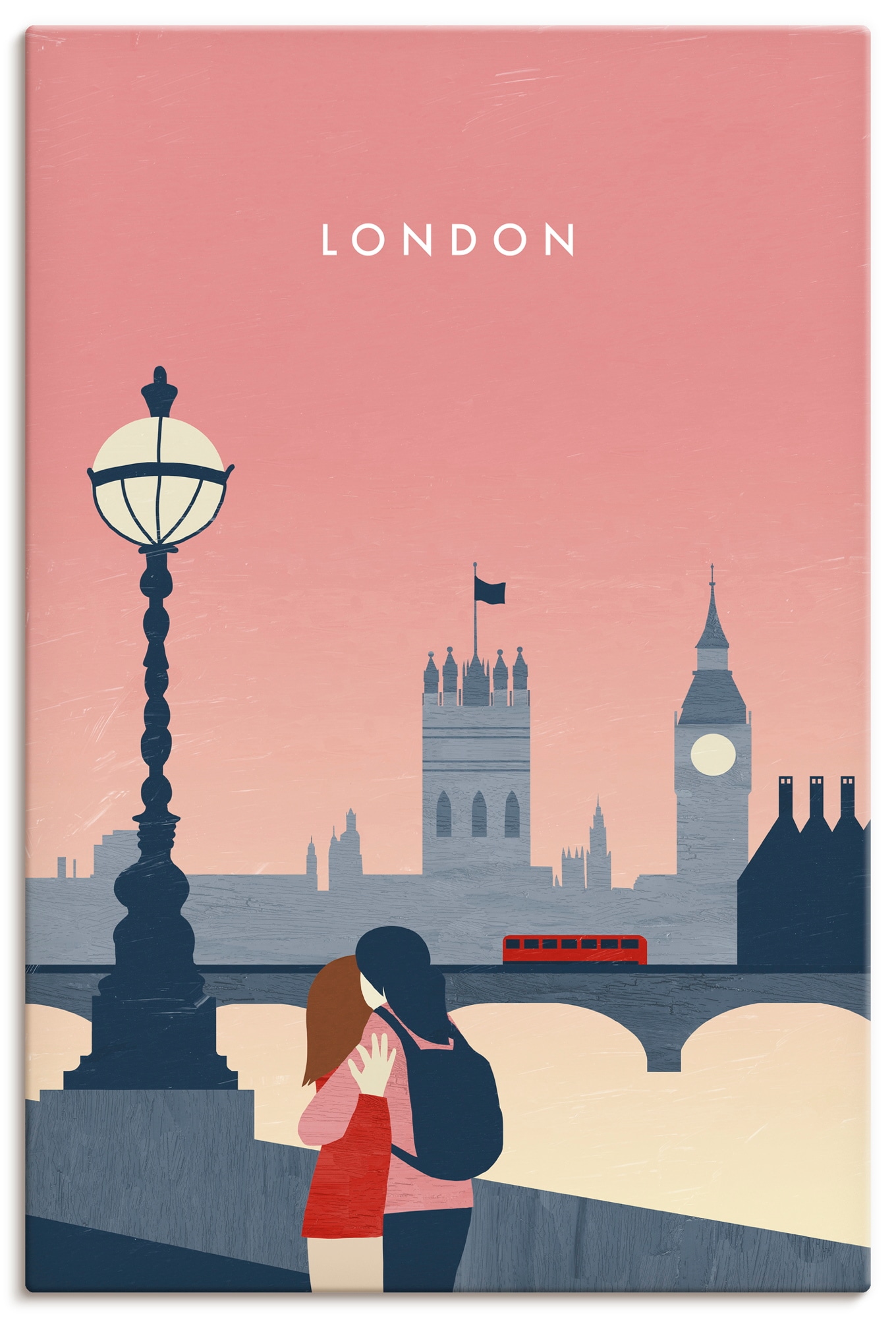 Artland Wandbild "London" 1 Stk. tlg. als Alubild, Leinwandbild, Poster, Wandaufkleber in verschied. Grössen