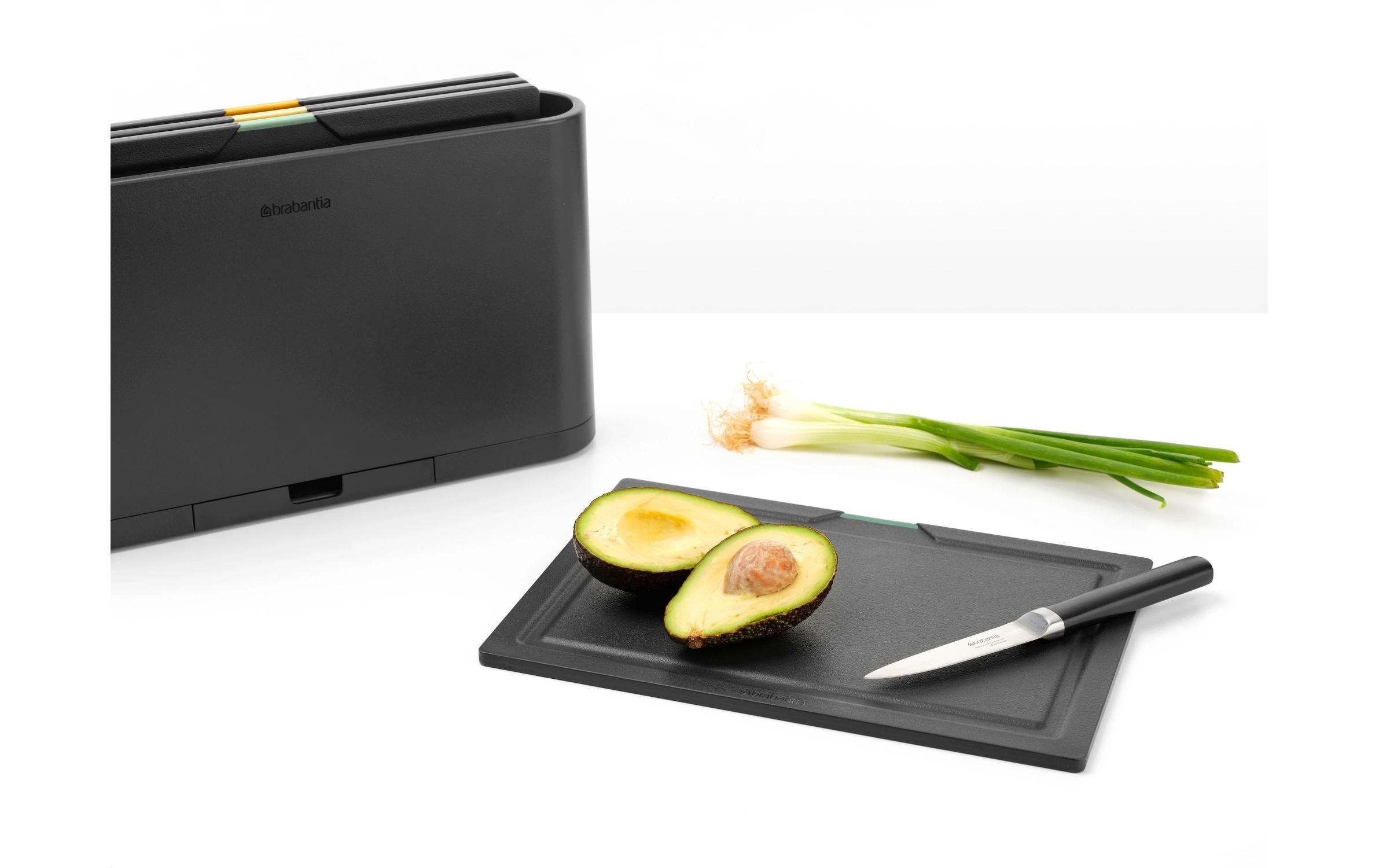 Brabantia Schneidebrett »Tasty + 4 Stück Grau, 21 cm x 30 cm«