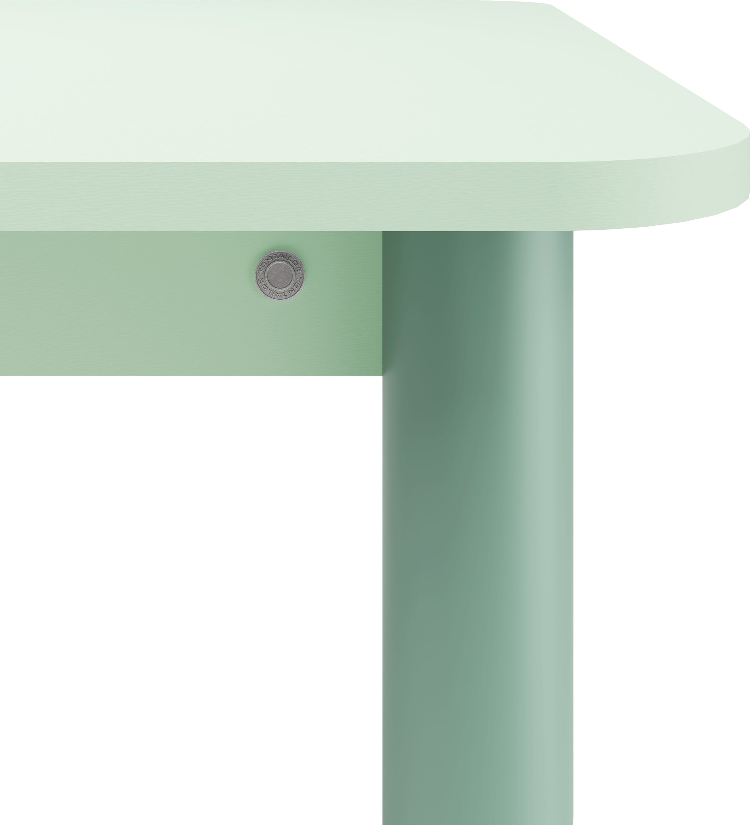 TOM TAILOR HOME Esstisch »COLOR TABLE«, (1 St.), Esstisch, 4-Fuss, 3 Grössen, 3 Dekorfarben, 4 Fussfarben, ABS-Kante
