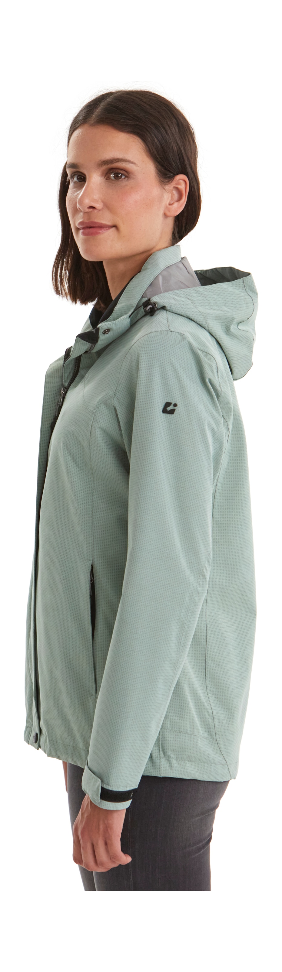 Killtec Outdoorjacke »Inkele«, Damenjacke mit abnehmbarer Kapuze, wind- und wasserdicht, atmungsaktiv