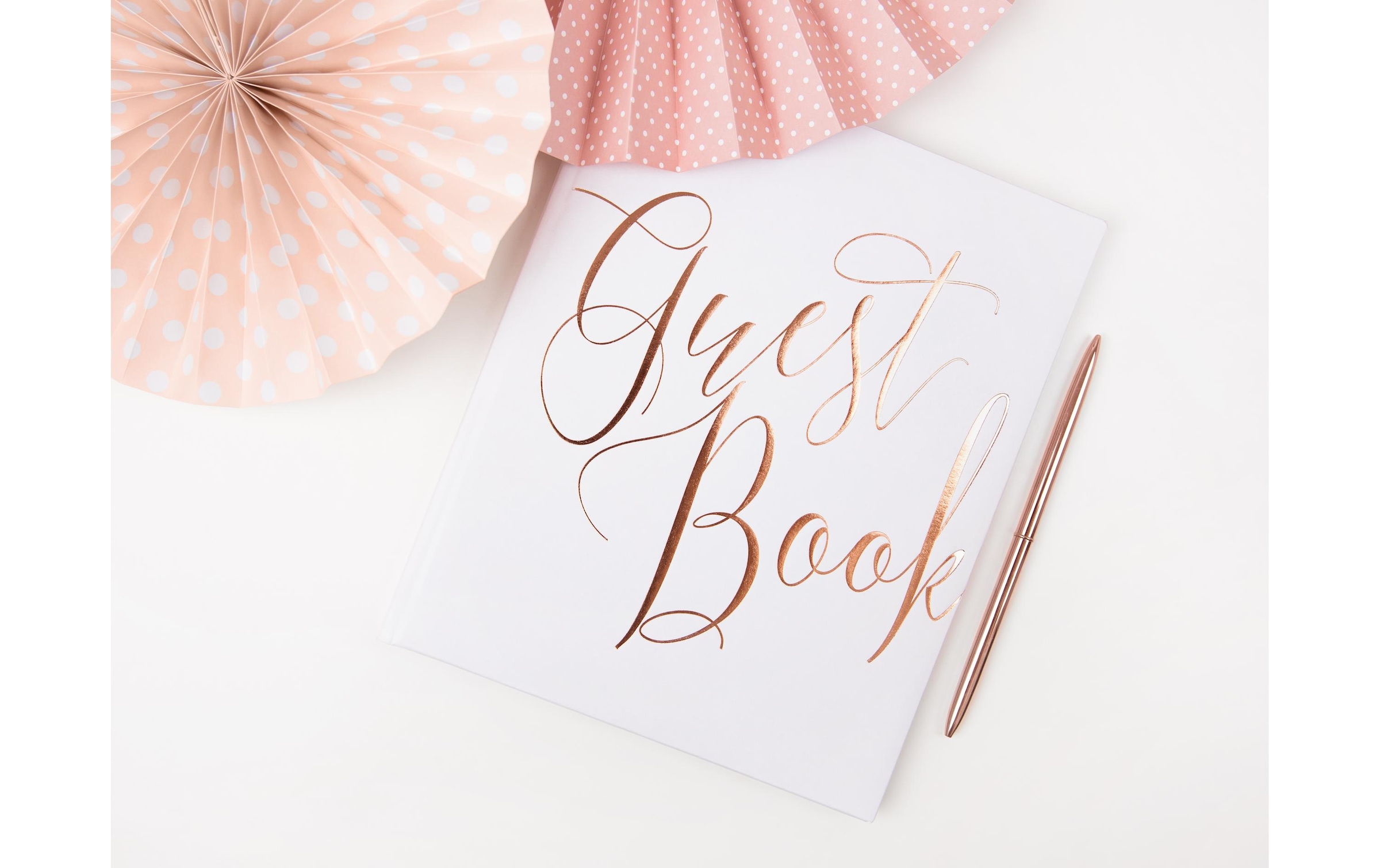 partydeco Notizbuch »Gästebuch Guest Book«