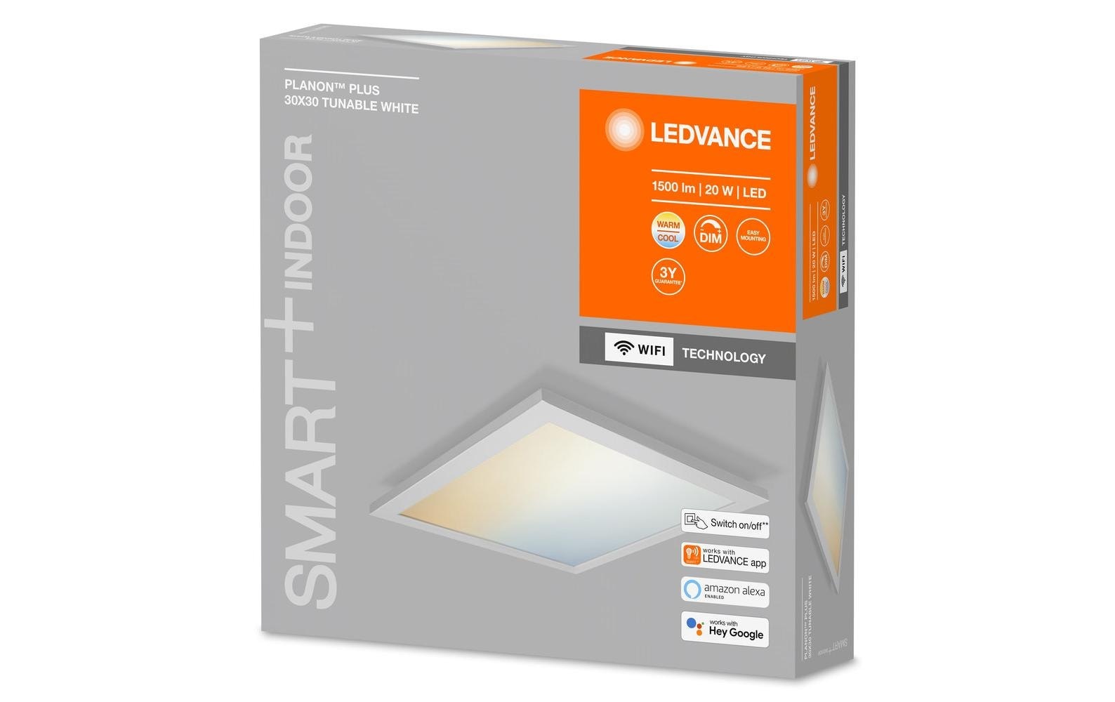 LED Deckenleuchte »SMART+ WiFi Planon Plus, 30 x 30 cm, 20W«, 1 flammig