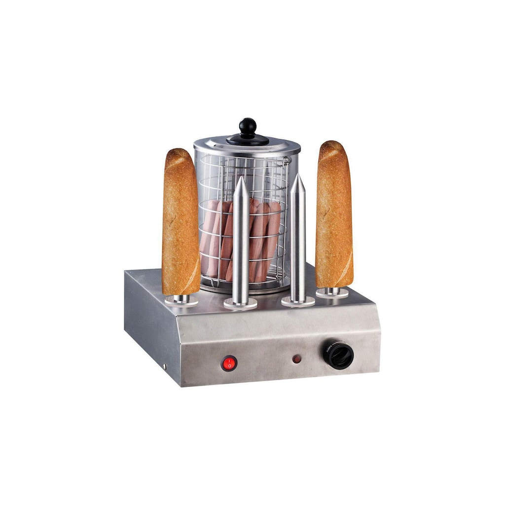 Kibernetik Hotdog-Maker »Weber HD104«, 600 W, mit 4 Spiessen