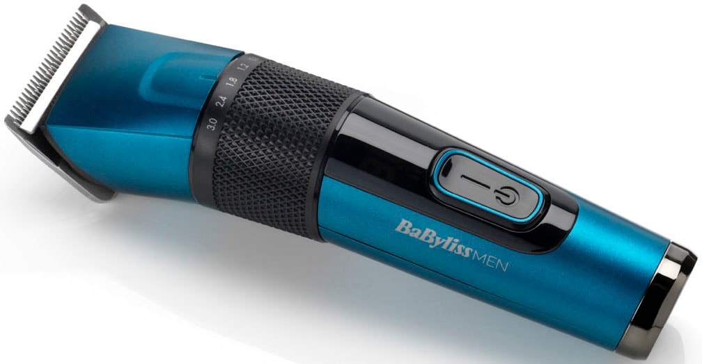 BaByliss Haarschneider "E990E MEN Japanese Steel" 8 Aufsätze mit digitaler Anzeige