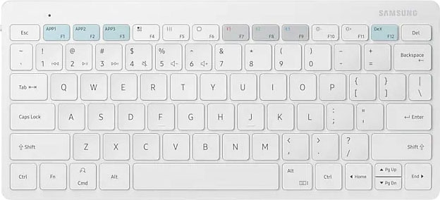 Samsung Tablet-Tastatur "Universal Smart Keyboard Trio 500 für Tabs" (Fn-Tasten)