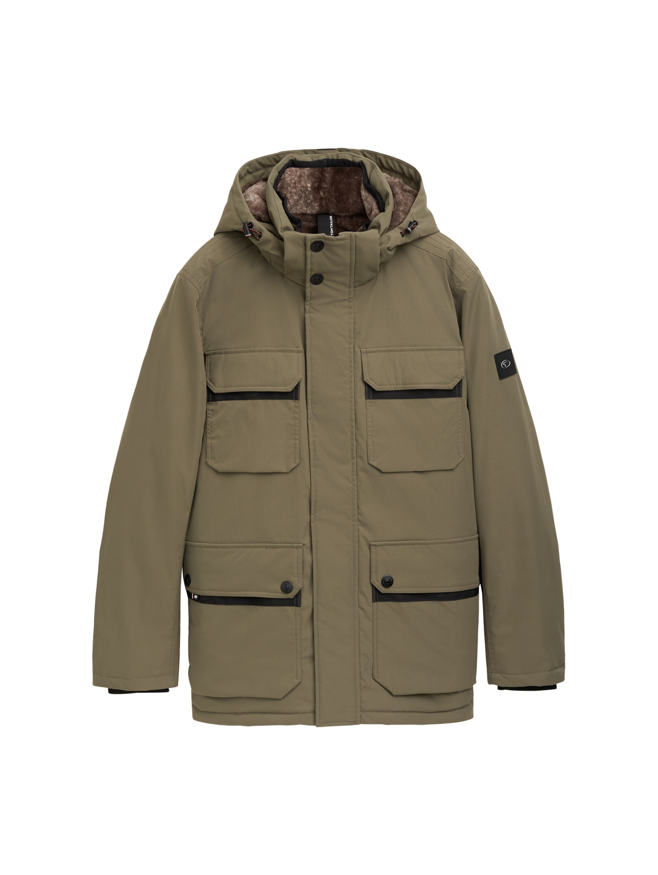 TOM TAILOR Outdoorjacke, mit Kapuze, mit Kapuze