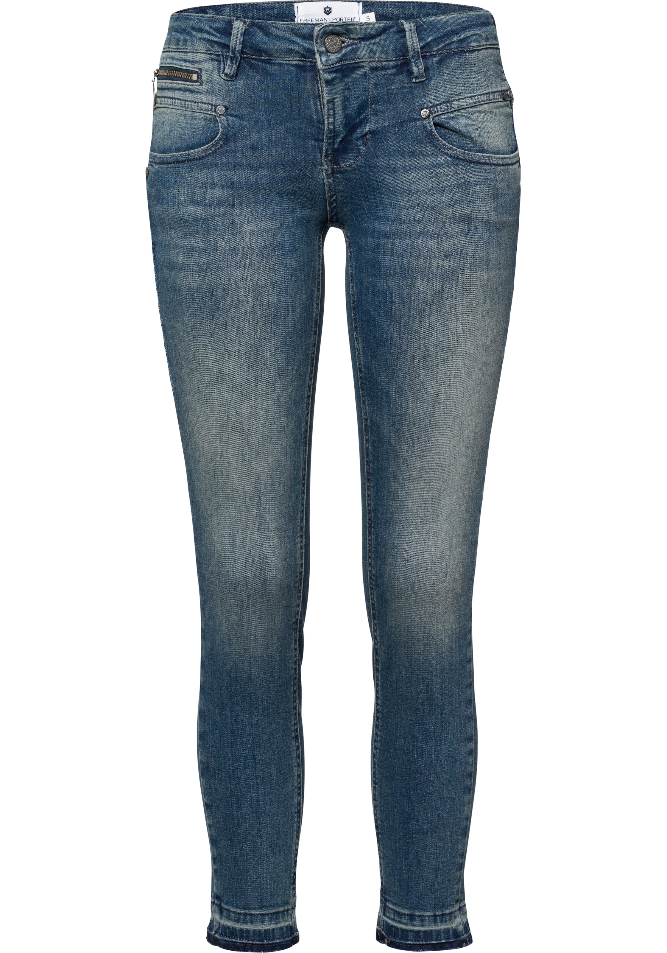 der Jelmoli-Versand Skinny-fit-Jeans, Reissverschluss T. shoppen online Coinpocket Freeman an | mit Porter